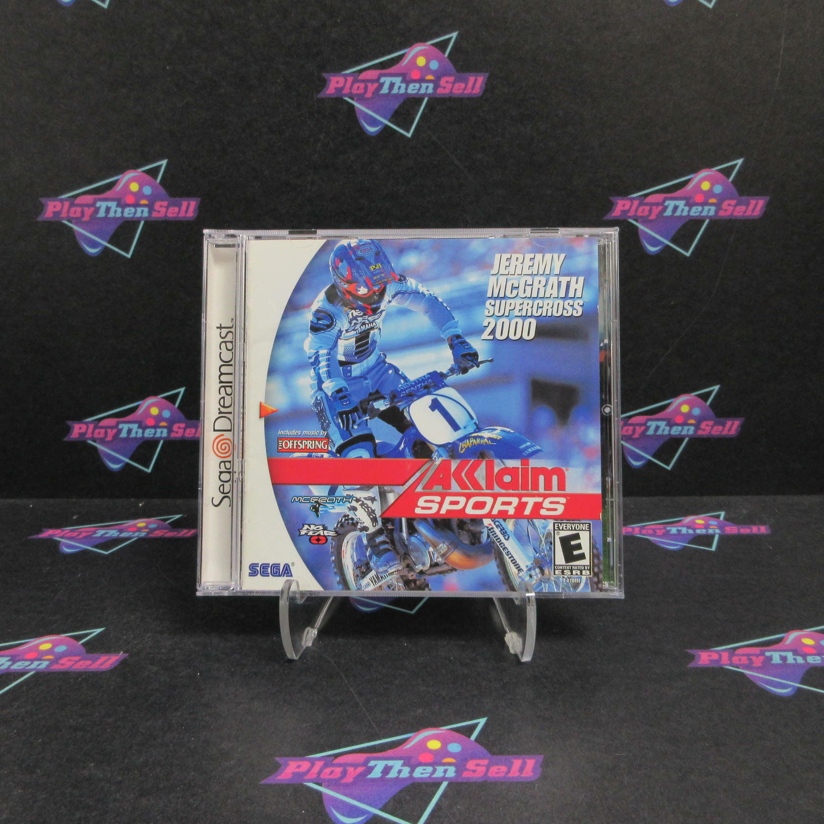 Jeremy McGrath Supercross 2000 Sega Dreamcast + Reg Card Complete - Excellent