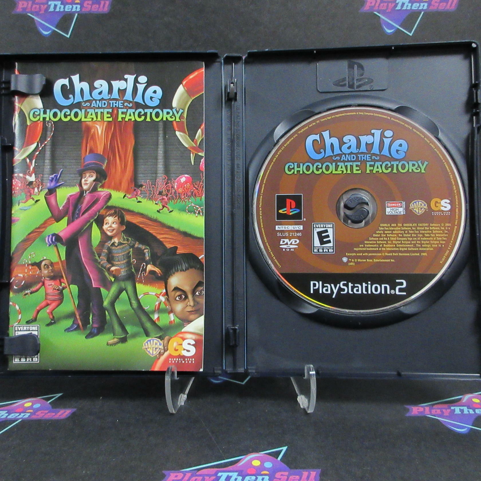 Charlie and the Chocolate Factory PS2 PlayStation 2 Complete - Excellent