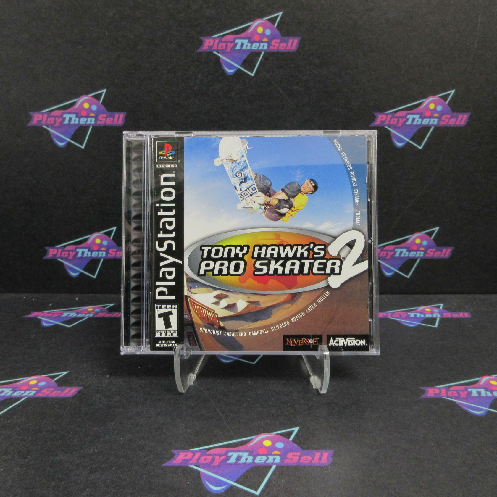 Tony Hawk's Pro Skater 2 PS1 PlayStation 1 + Reg Card Complete - Excellent