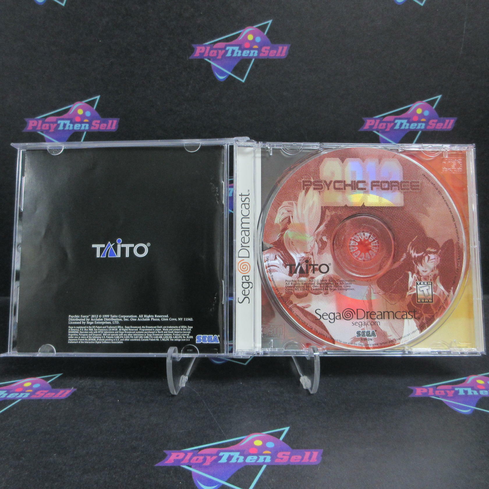 Psychic Force 2012 Sega Dreamcast Complete - Excellent