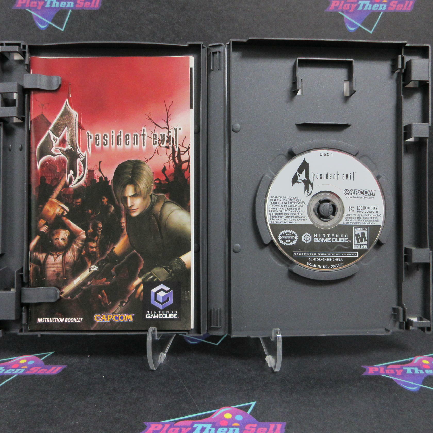 Resident Evil 4 Nintendo GameCube Complete - Refurbished