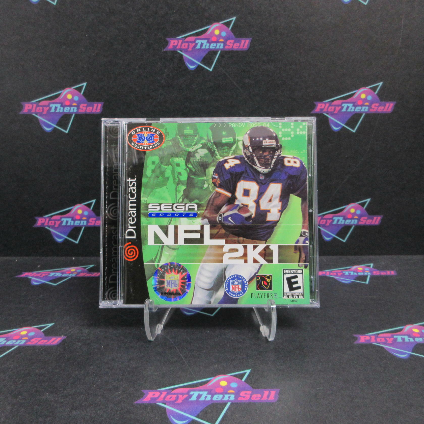NFL 2K1 Sega Dreamcast Complete - Excellent