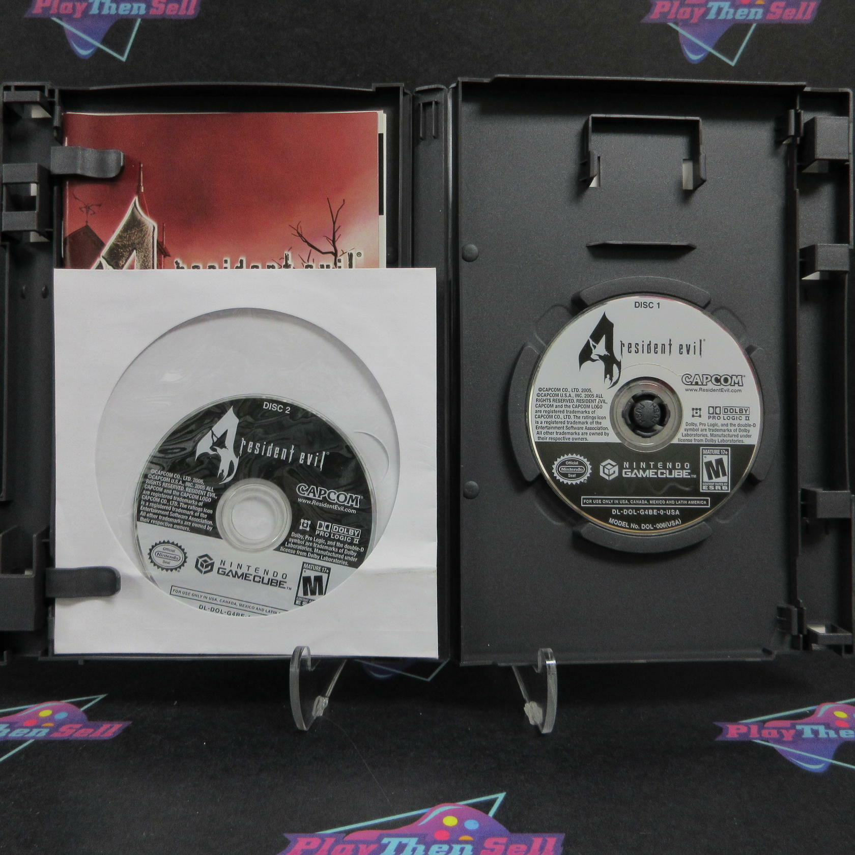 Resident Evil 4 Nintendo GameCube Complete - Refurbished