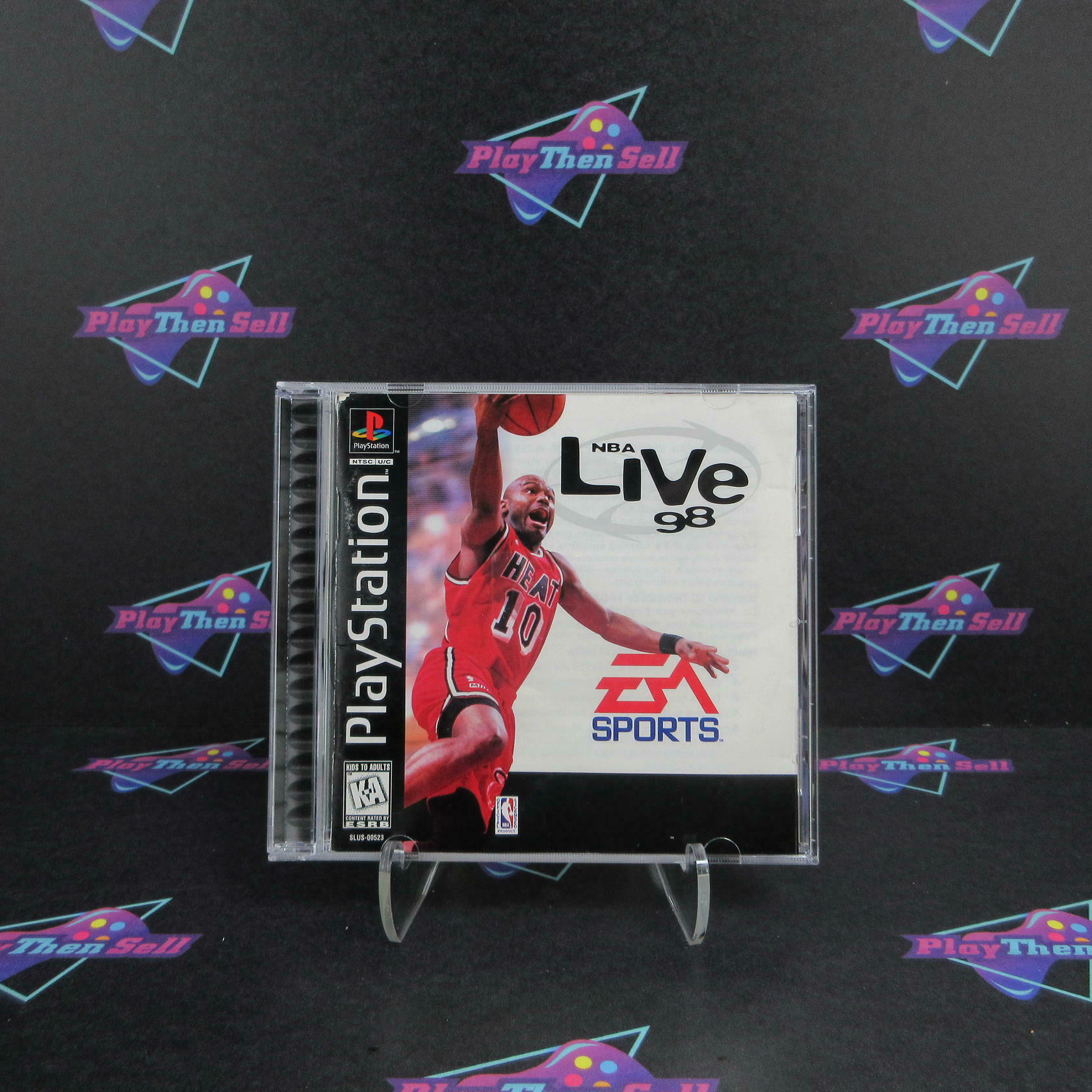 NBA Live 98 PS1 PlayStation 1 Complete - Excellent