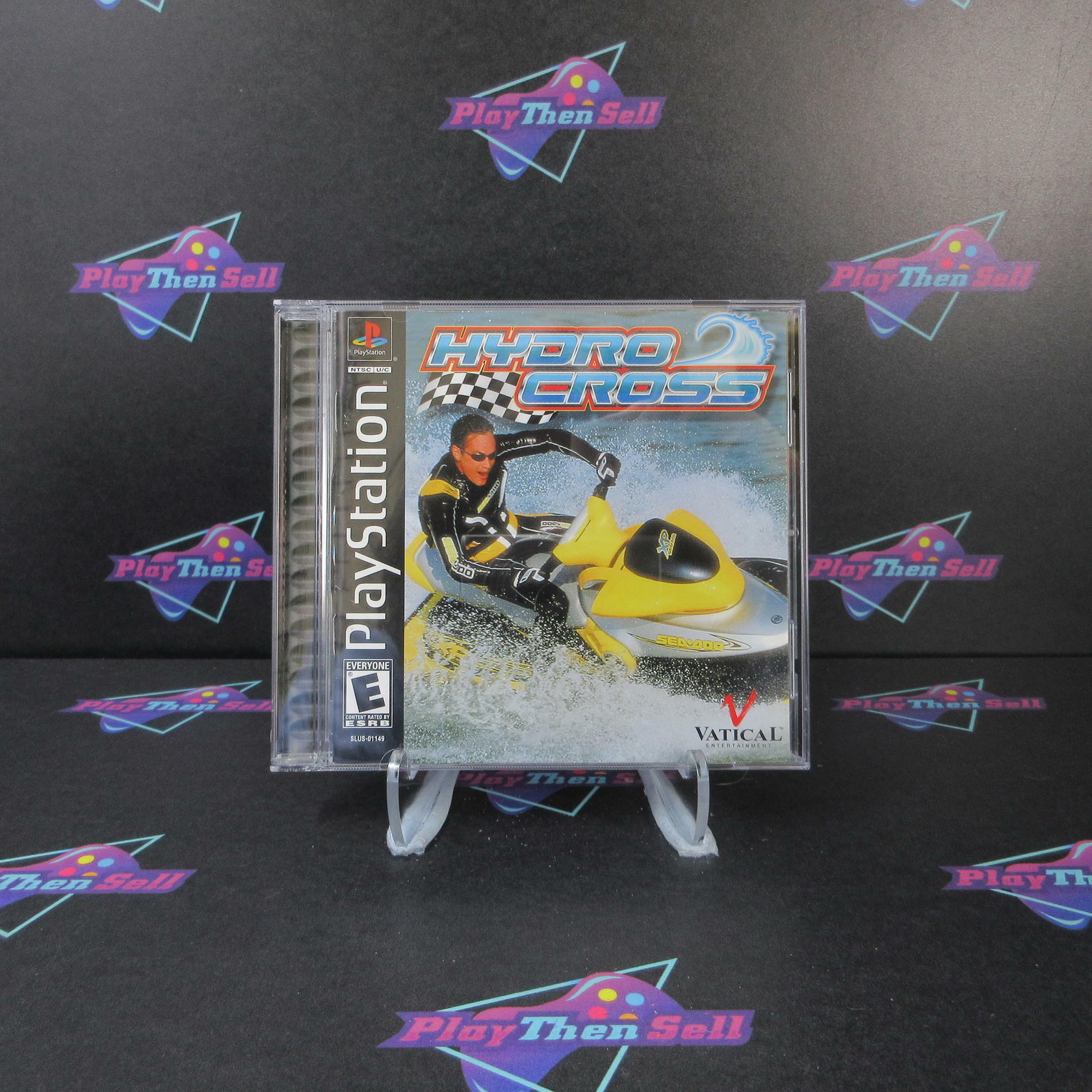 Hydro Cross PS1 PlayStation 1 + Reg Card Complete - Excellent