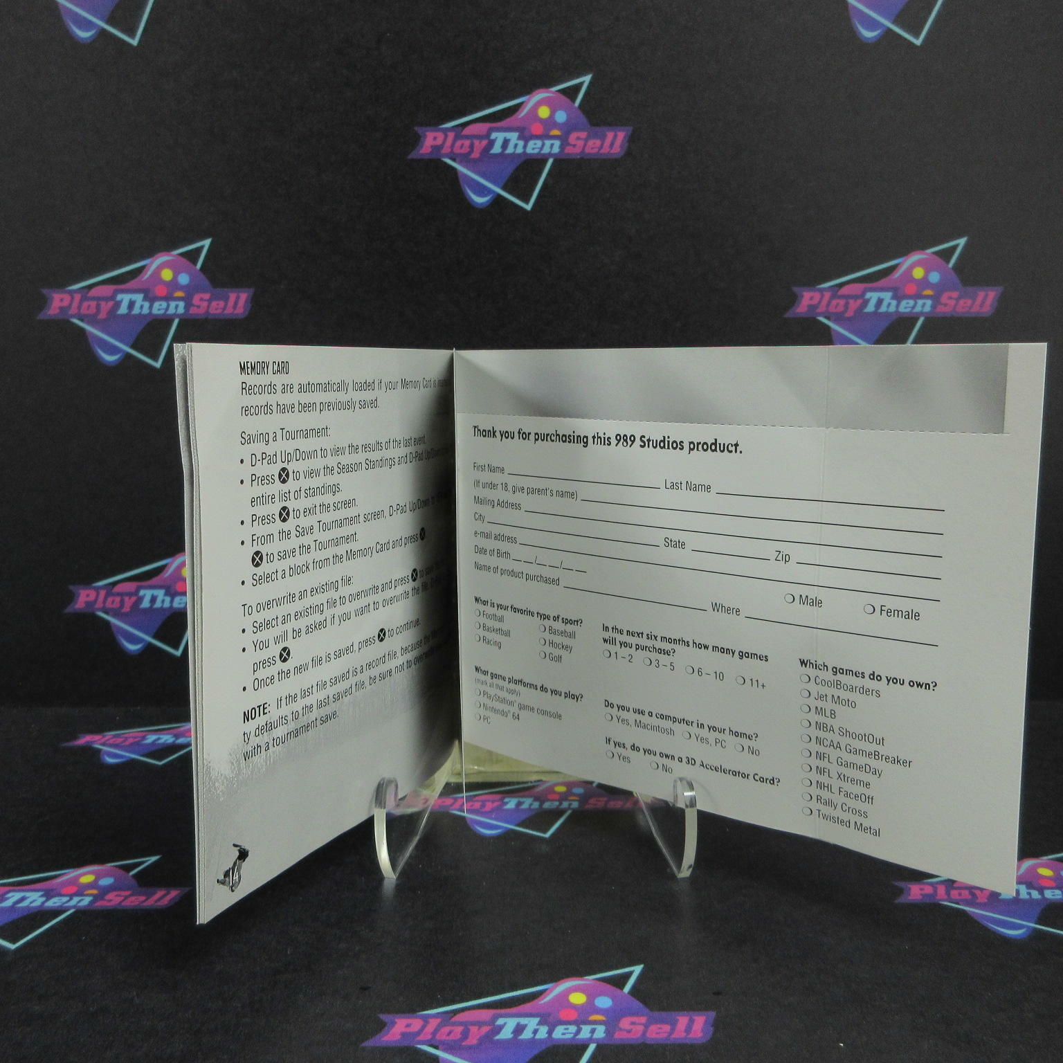 Cool Boarders 3 PS1 PlayStation 1 + Reg Card Complete - Excellent