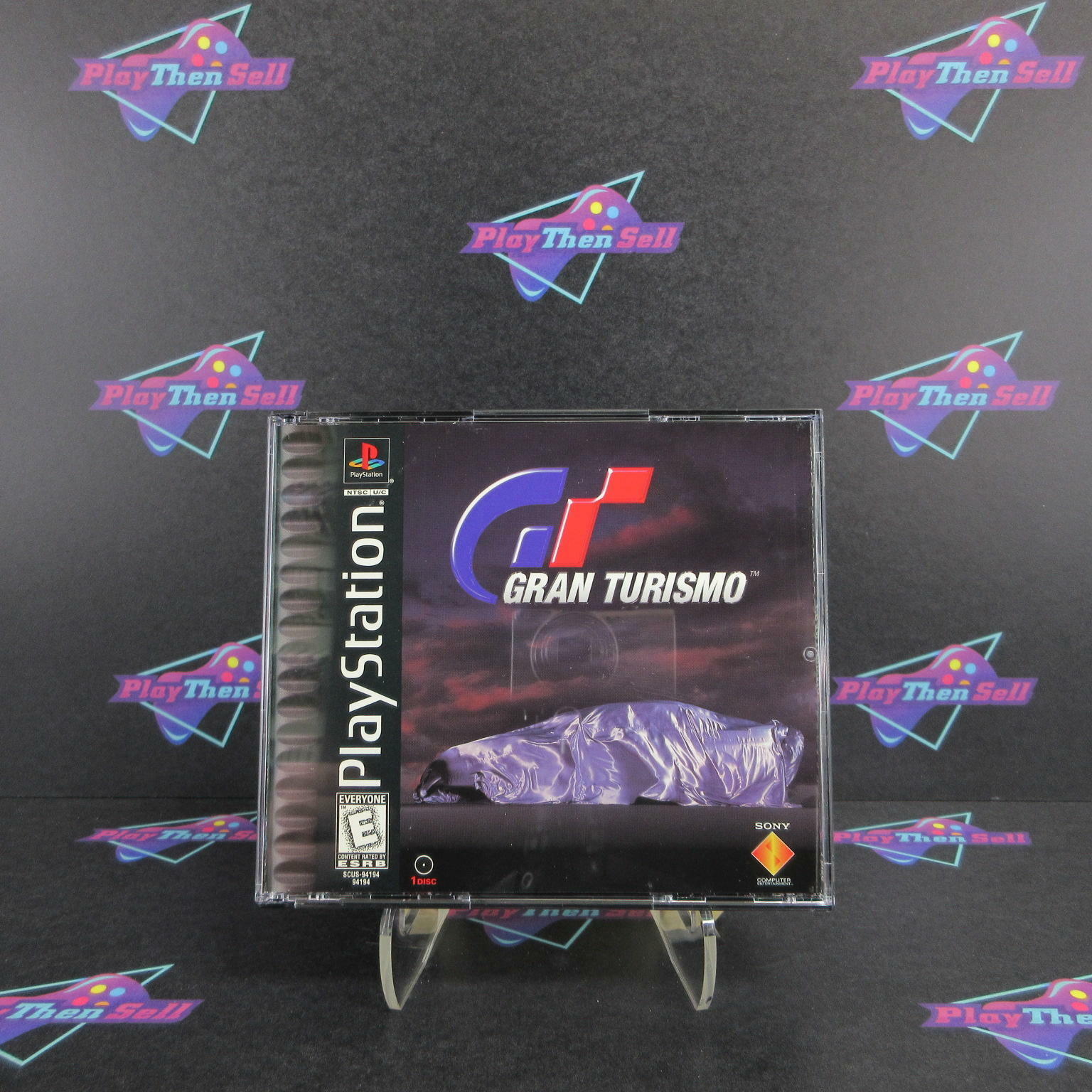 Gran Turismo PS1 PlayStation 1 Black Label Complete - Excellent