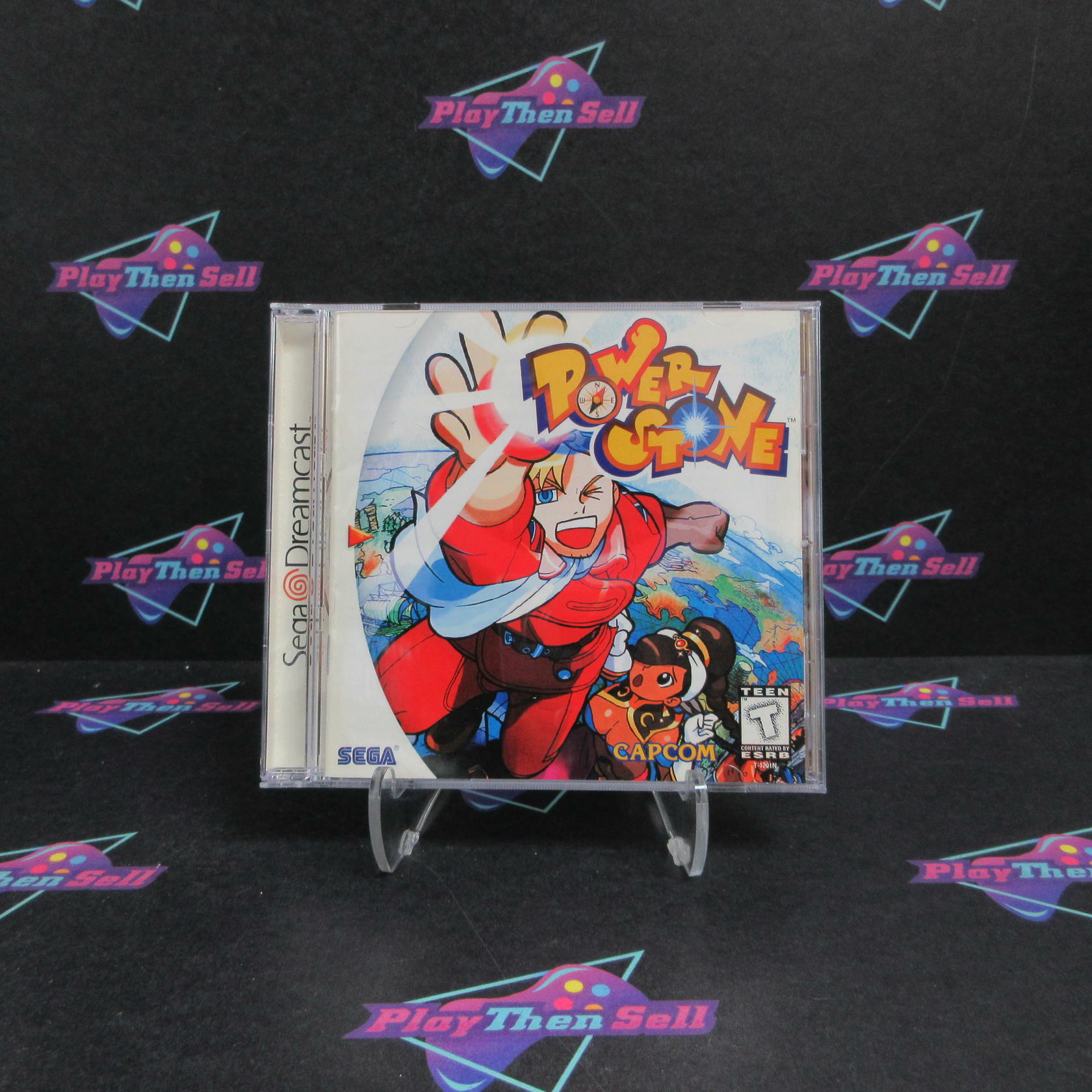 Power Stone Sega Dreamcast + Reg Card Complete - Excellent