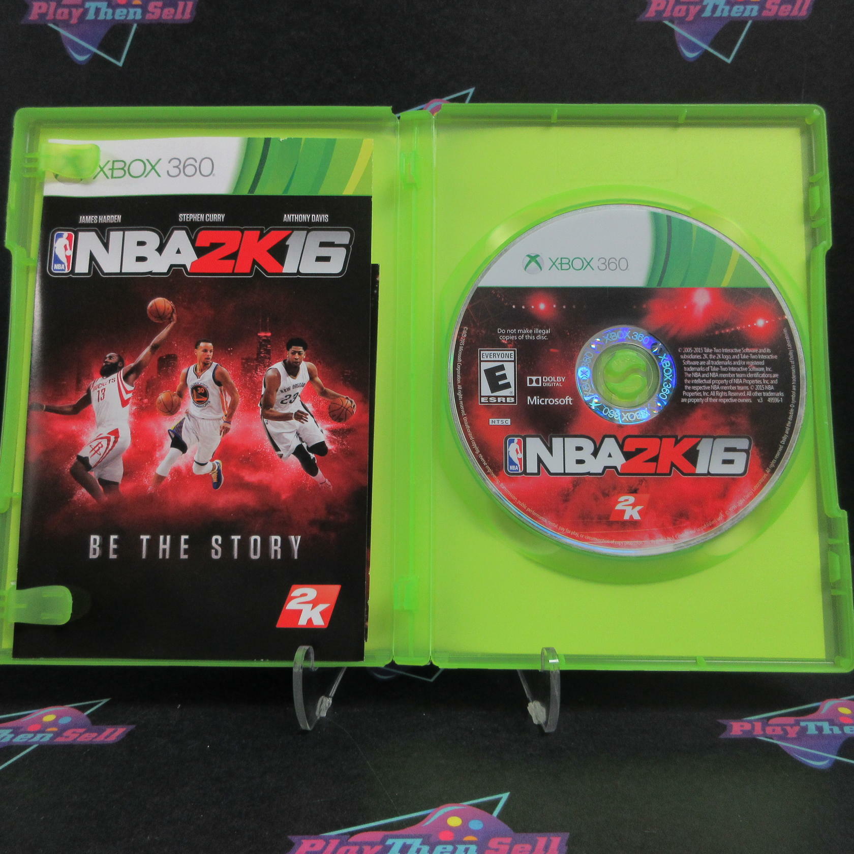 NBA 2K16 James Harden Xbox 360 Complete - Excellent