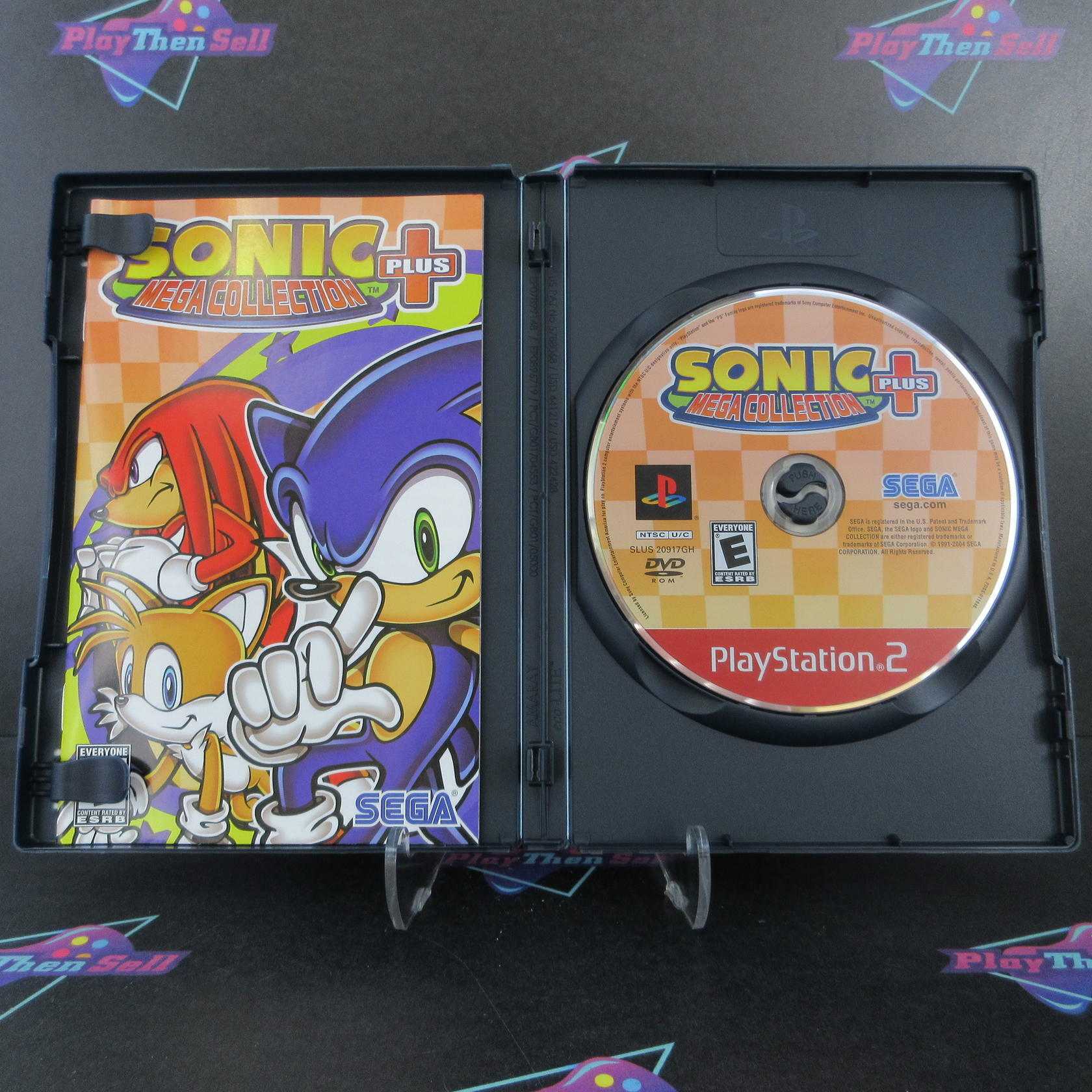Sonic Mega Collection PS2 PlayStation 2 GH Complete - Excellent