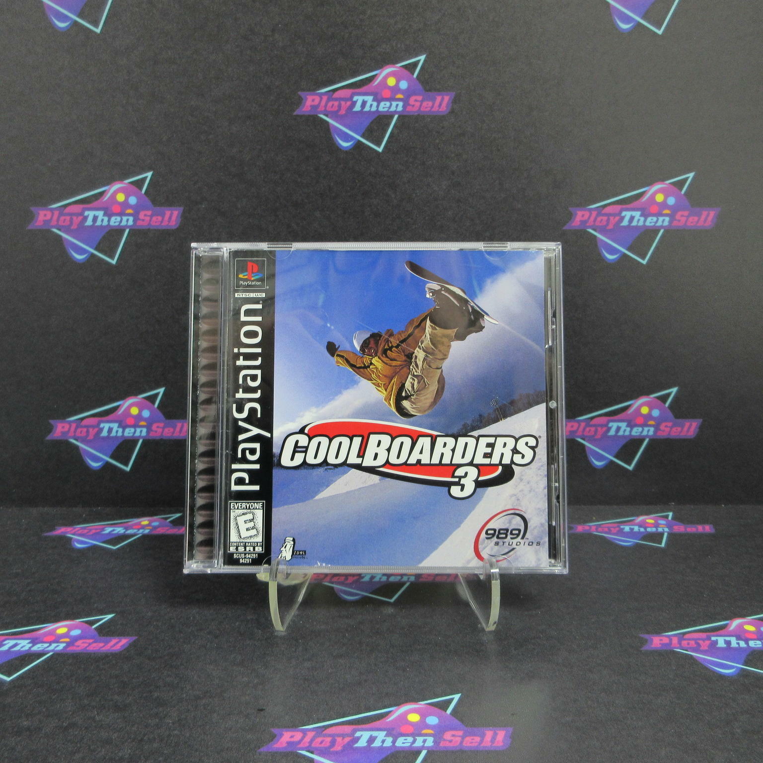 Cool Boarders 3 PS1 PlayStation 1 + Reg Card Complete - Excellent
