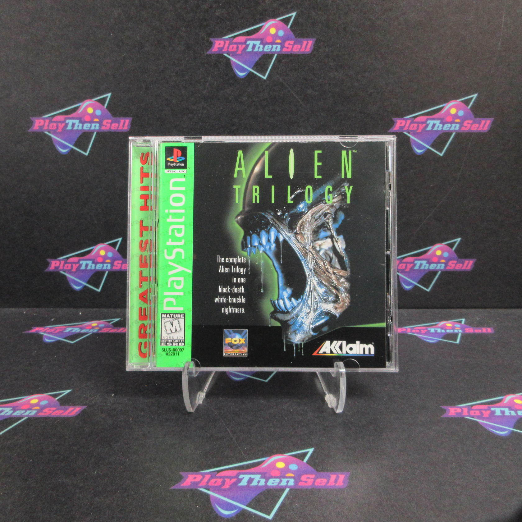 Alien Trilogy PS1 PlayStation 1 GH + Reg Card Complete - Excellent
