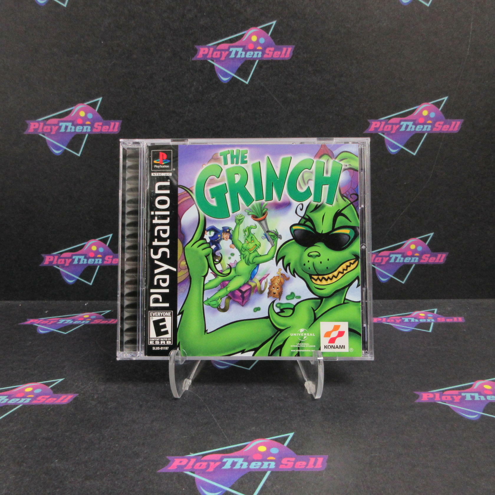 The Grinch PS1 PlayStation 1 + Reg Card Complete - Excellent