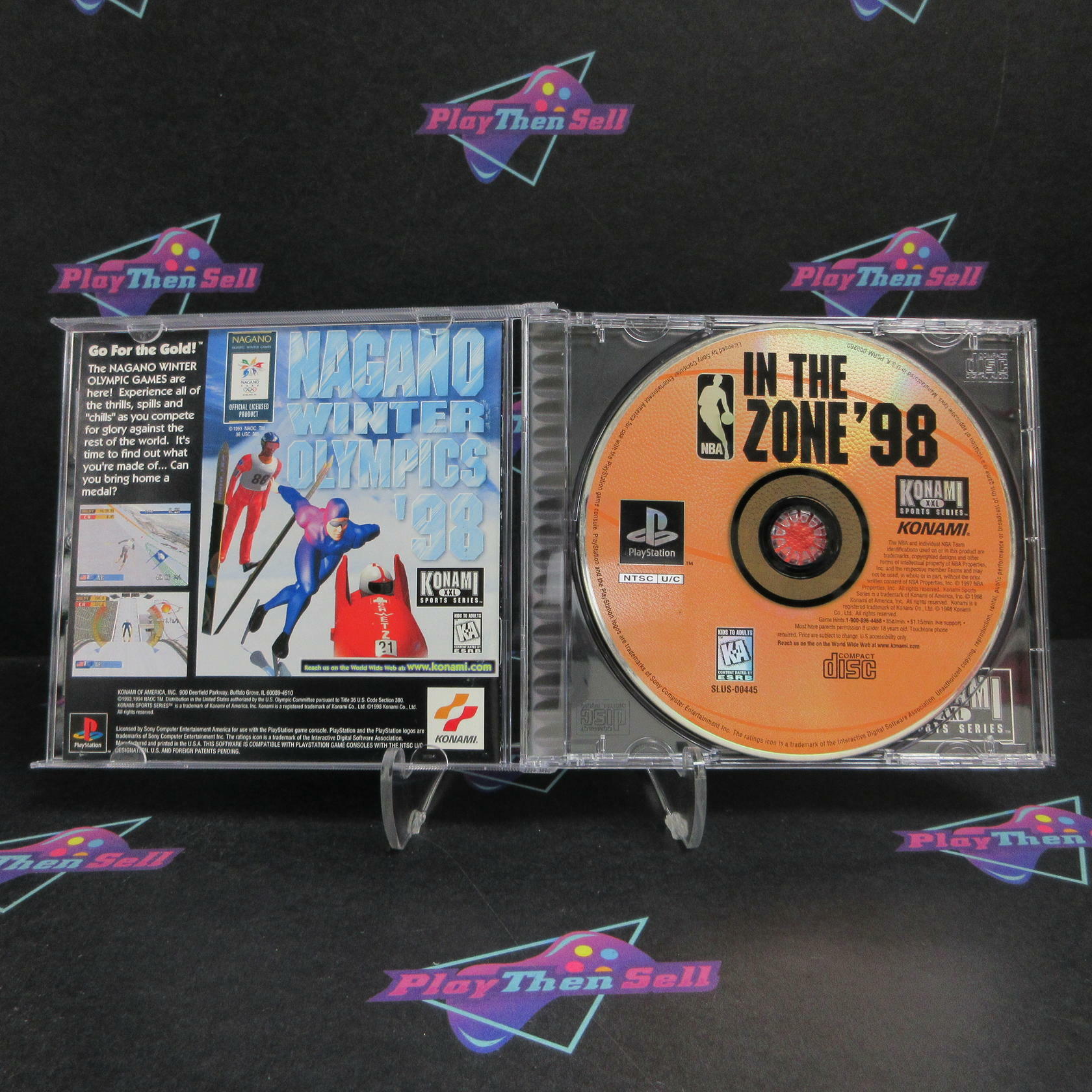 NBA In The Zone 98 PS1 PlayStation 1 + Reg Card Complete - Excellent