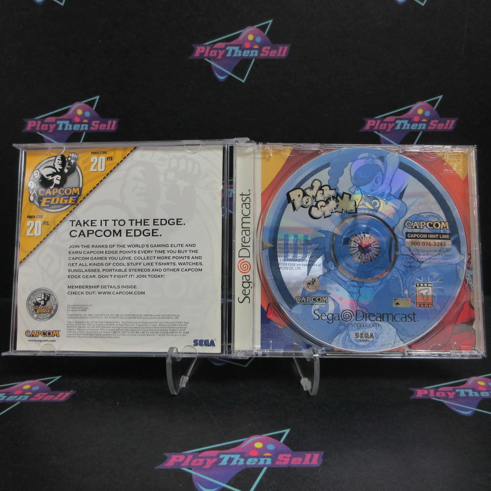 Power Stone Sega Dreamcast + Reg Card Complete - Excellent