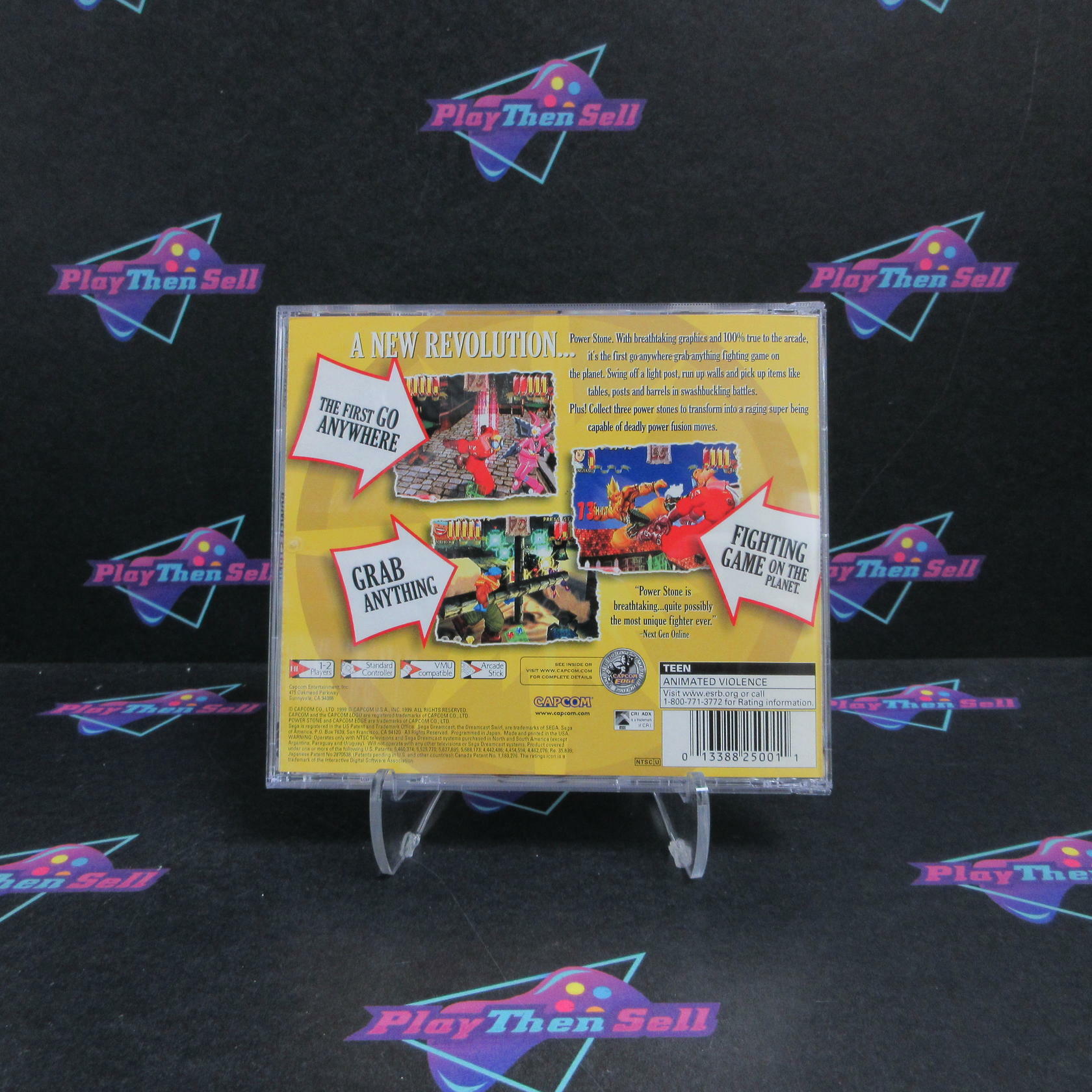 Power Stone Sega Dreamcast + Reg Card Complete - Excellent