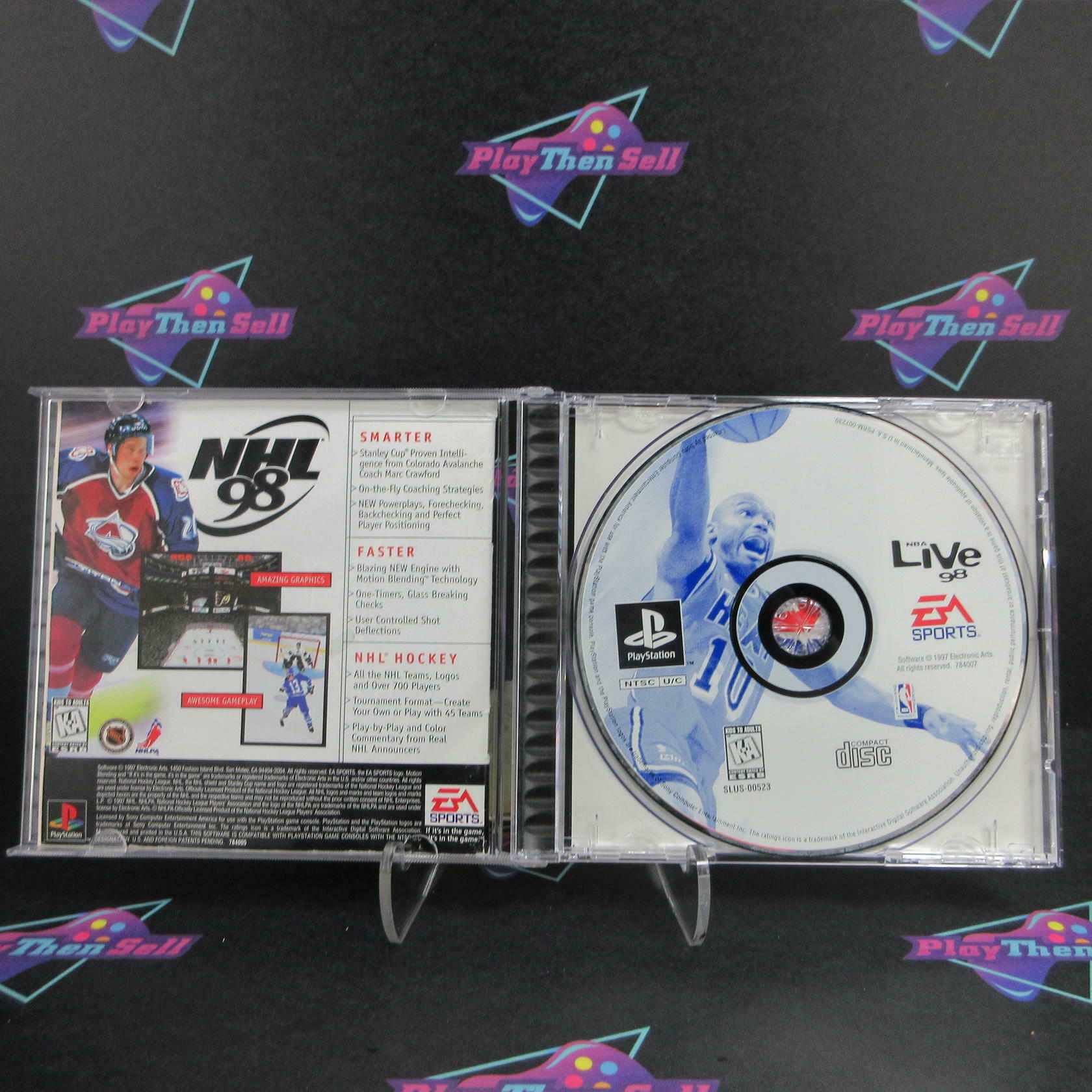 NBA Live 98 PS1 PlayStation 1 Complete - Excellent