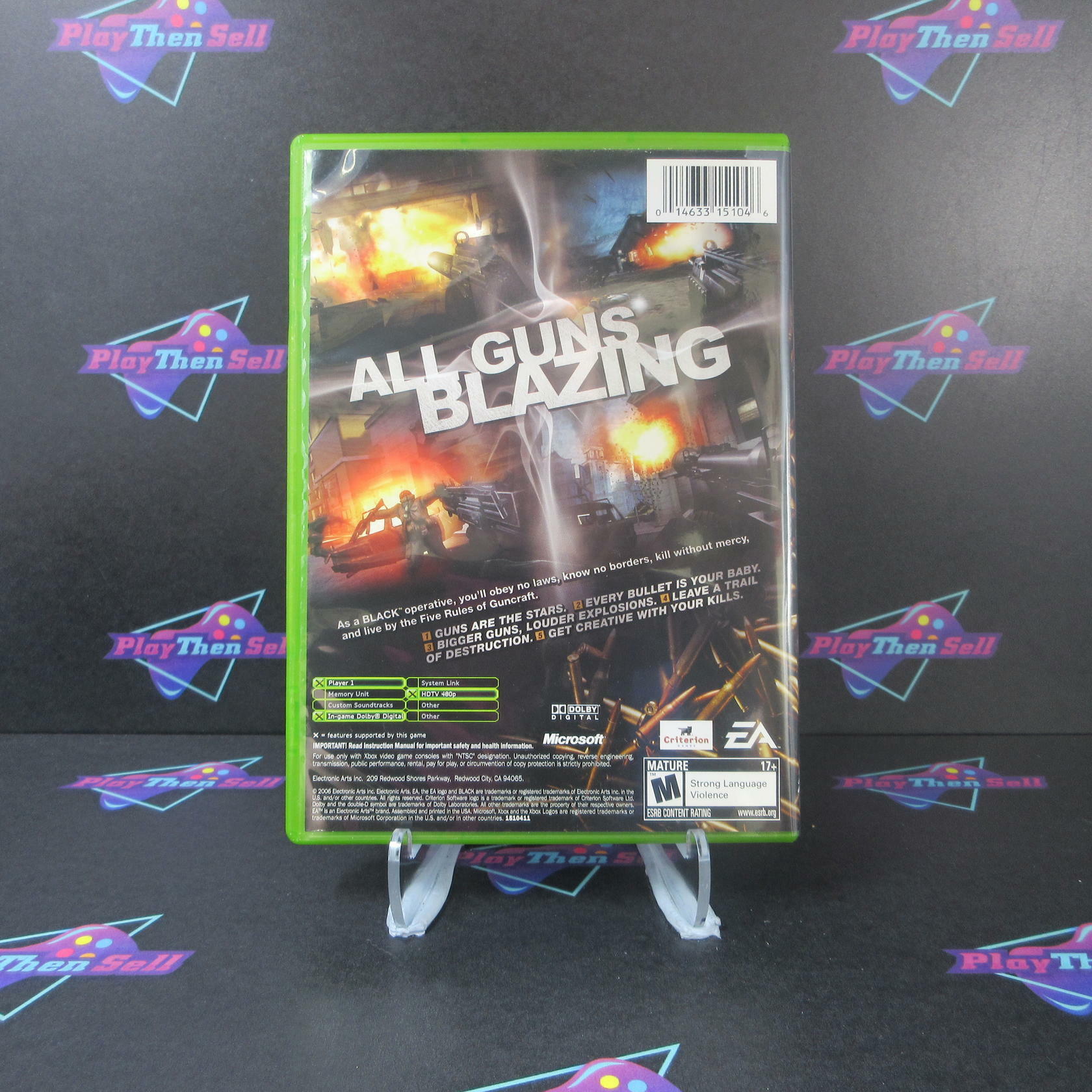 Black Xbox Complete - Refurbished