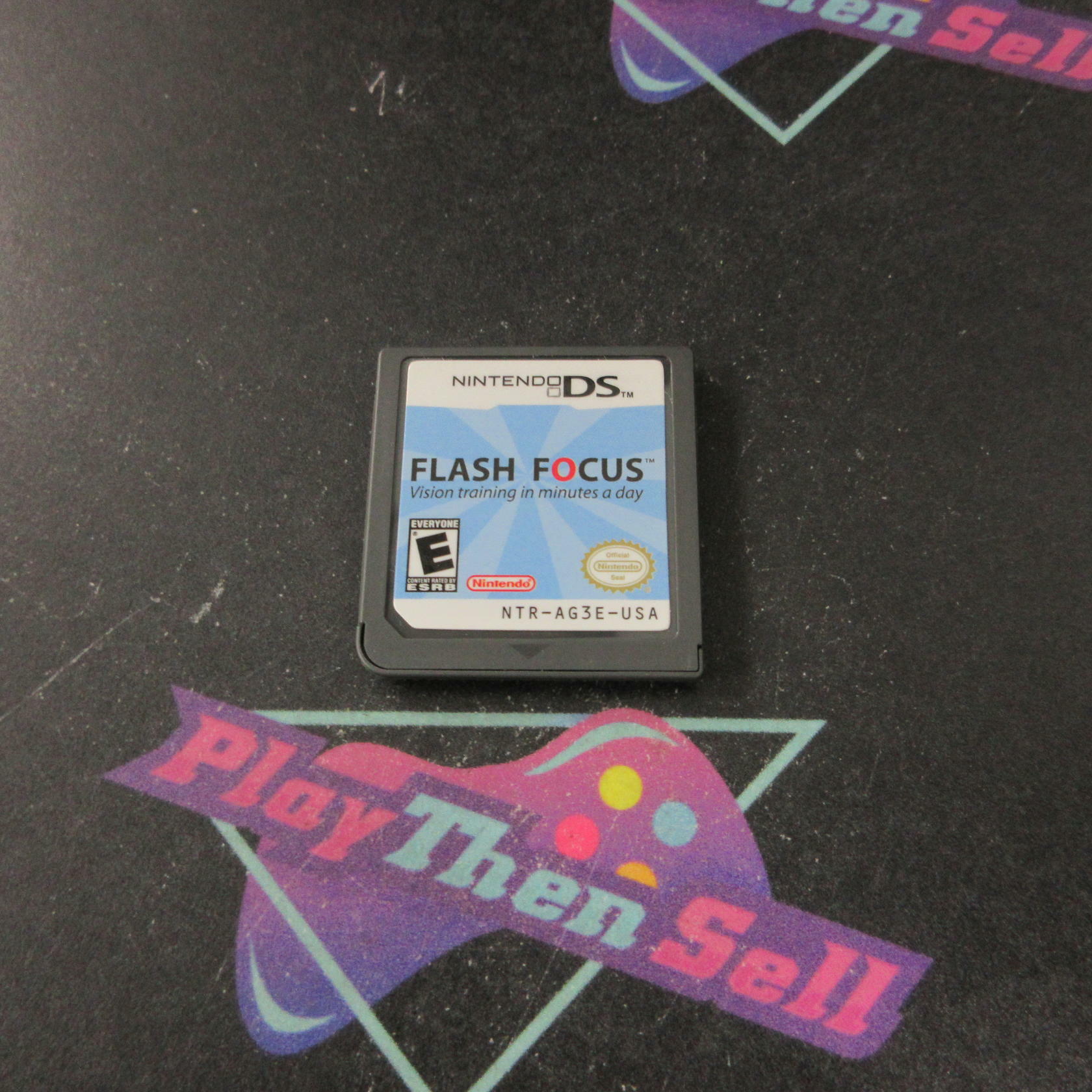 Flash Focus Vision Training in Minutes a Day Nintendo DS - Very Good