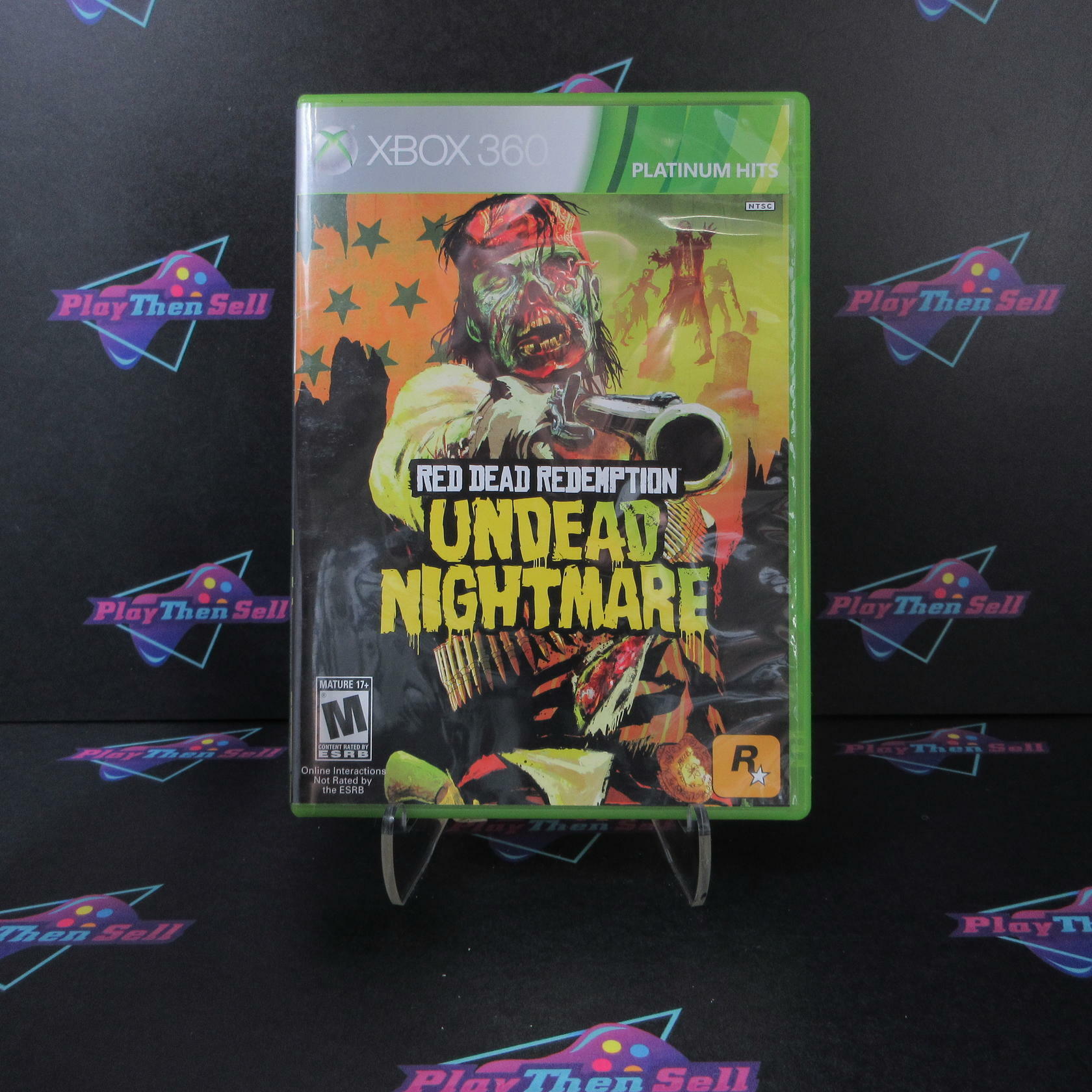 Red Dead Redemption Undead Nightmare Xbox 360 PH + Map Complete - Excellent