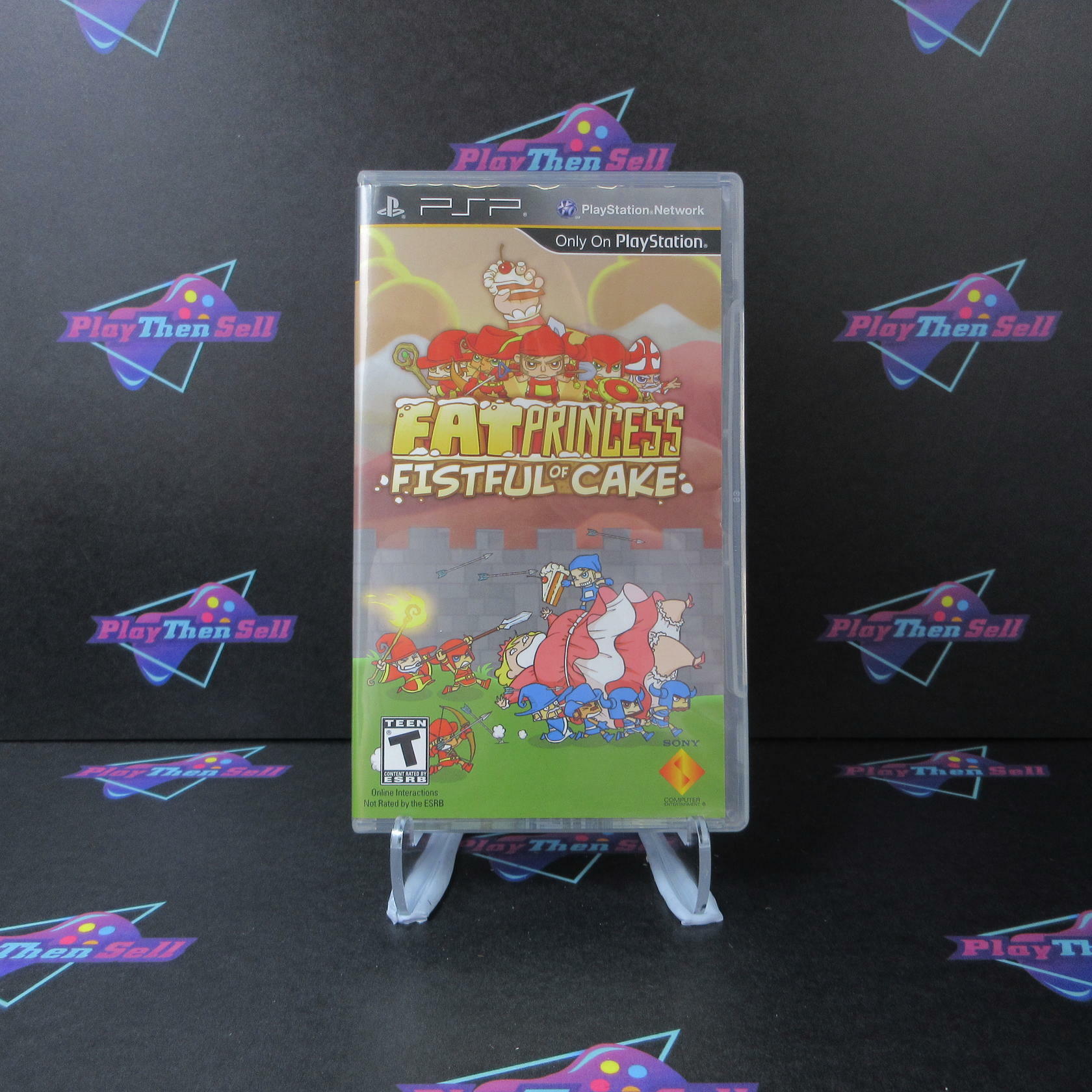 Fat Princess Fistful of Cake Sony PSP Complete - Refurbished