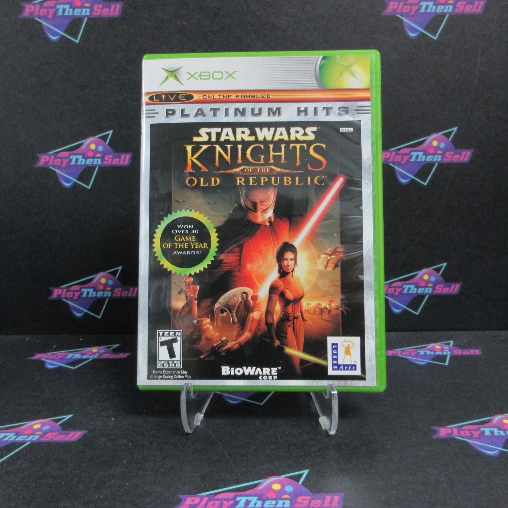 Star Wars Knights of the Old Republic Xbox PH + Reg Card - Very Good