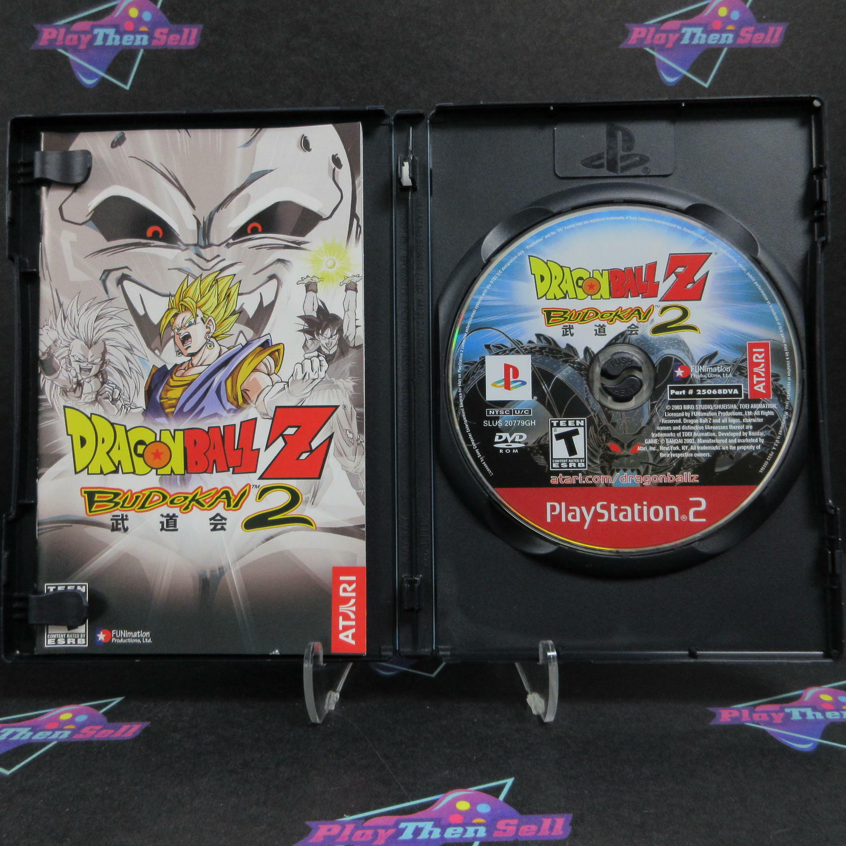 Dragon Ball Z Budokai 2 PS2 PlayStation 2 GH Complete - Excellent
