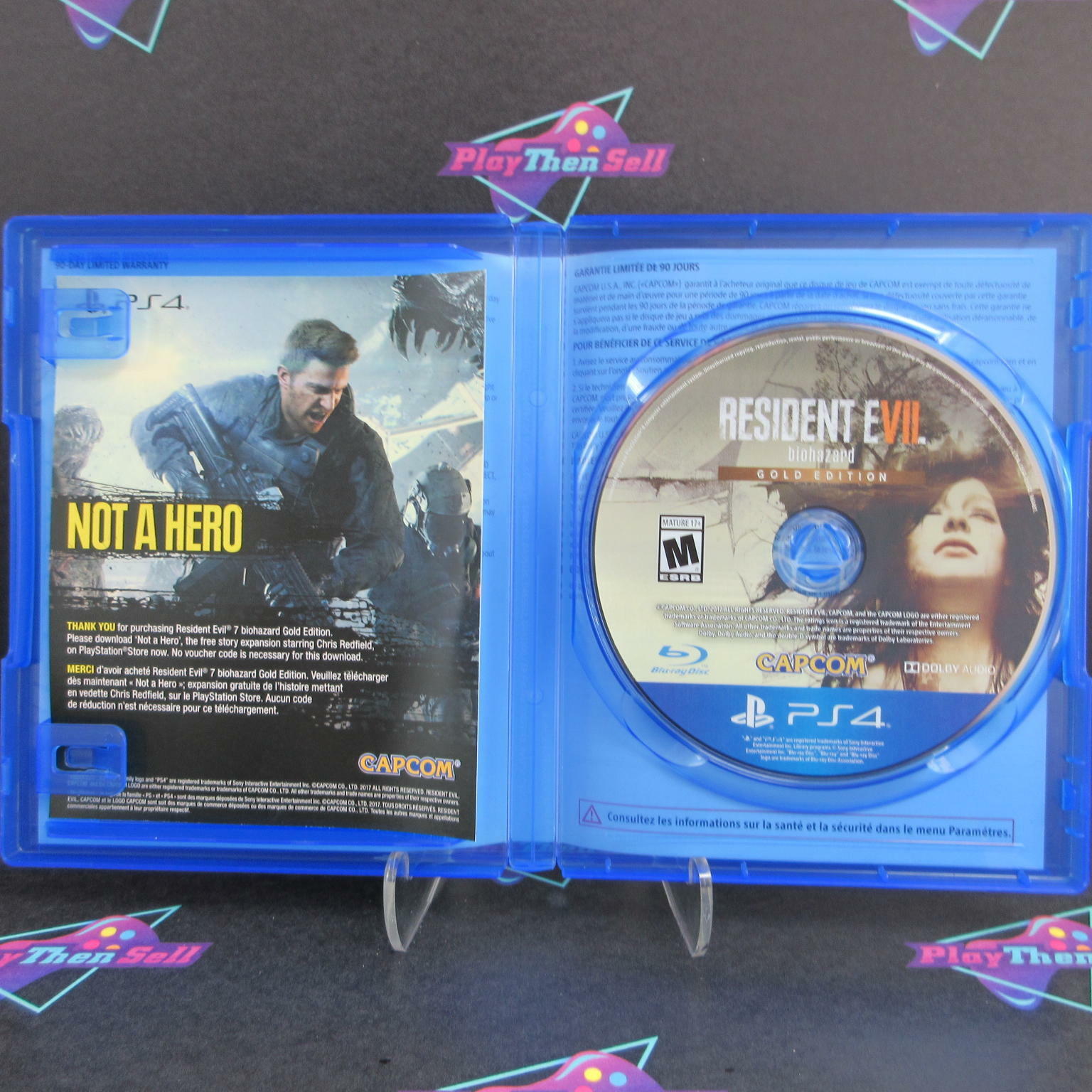 Resident Evil 7 Biohazard Gold Edition PS4 PlayStation 4 Complete - Excellent