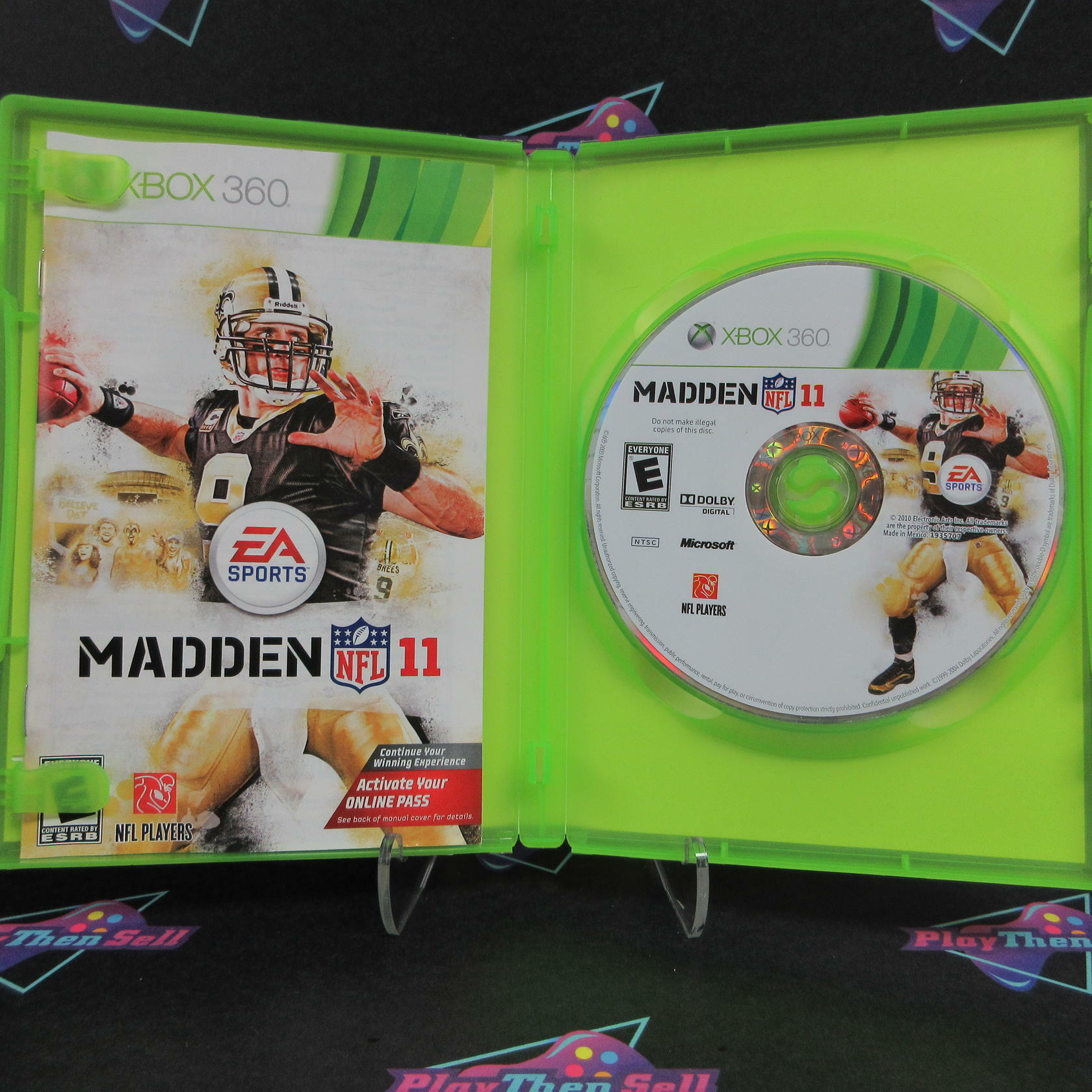 Madden NFL 11 Xbox 360 Complete - Excellent