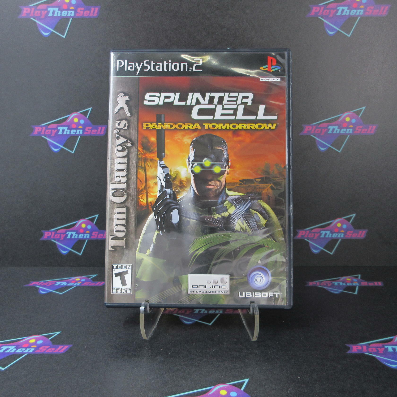 Splinter Cell Pandora Tomorrow PS2 PlayStation 2 + Reg Card Complete - Excellent