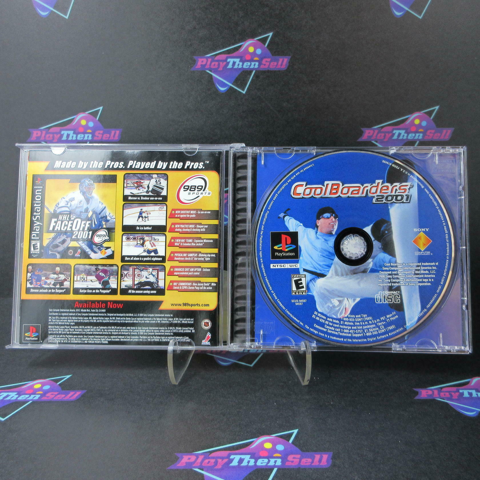 Cool Boarders 2001 PS1 PlayStation 1 Complete - Excellent