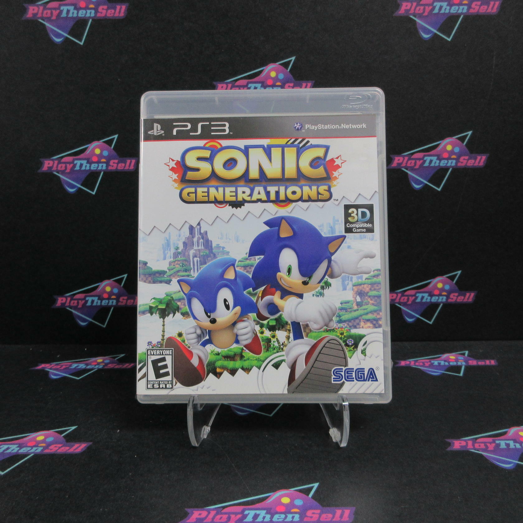Sonic Generations PS3 PlayStation 3 - Very Good
