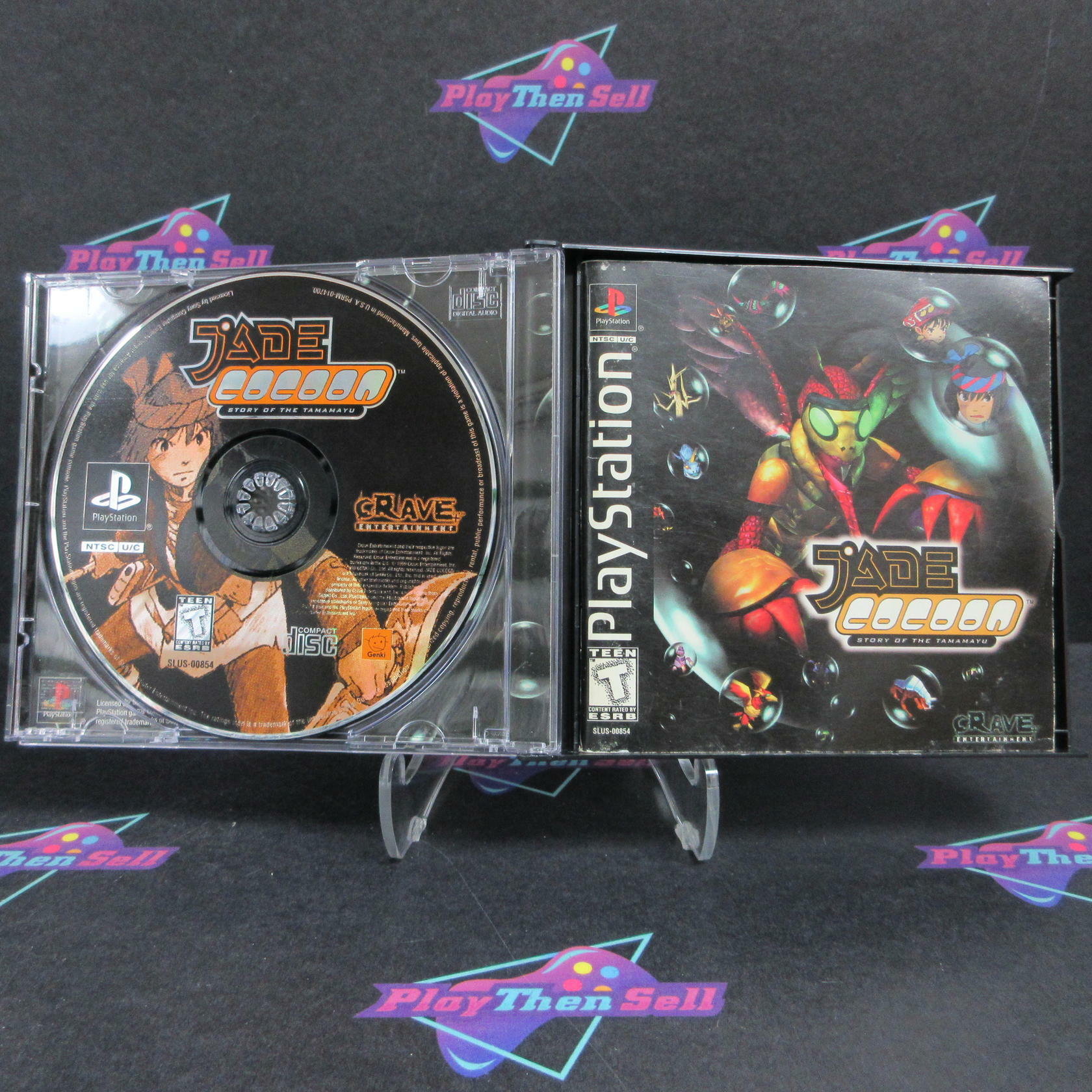 Jade Cocoon PS1 PlayStation 1 + Reg Card Complete - Excellent