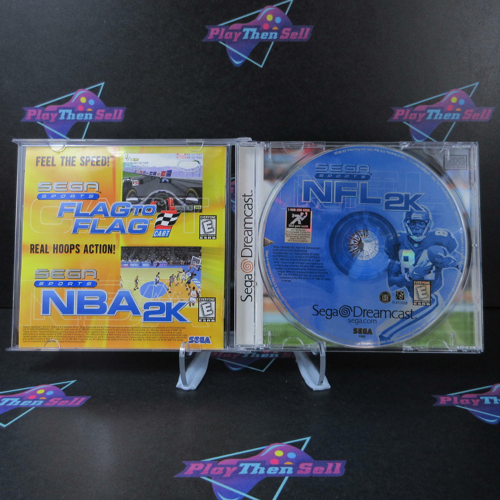 NFL 2K Sega Dreamcast Complete - Excellent