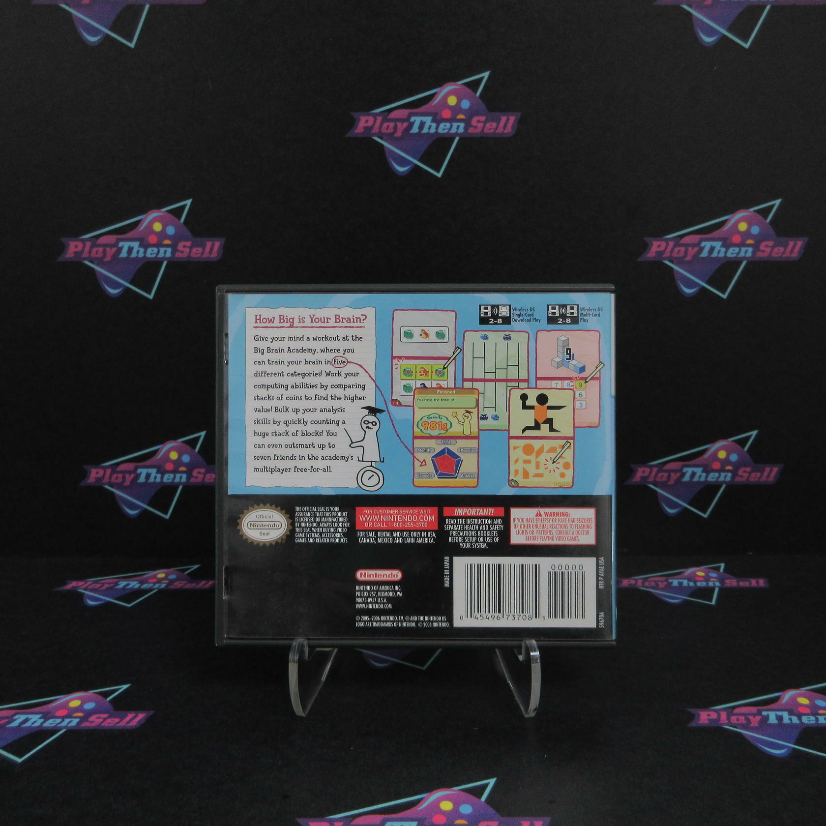 Big Brain Academy Nintendo DS Complete - Excellent