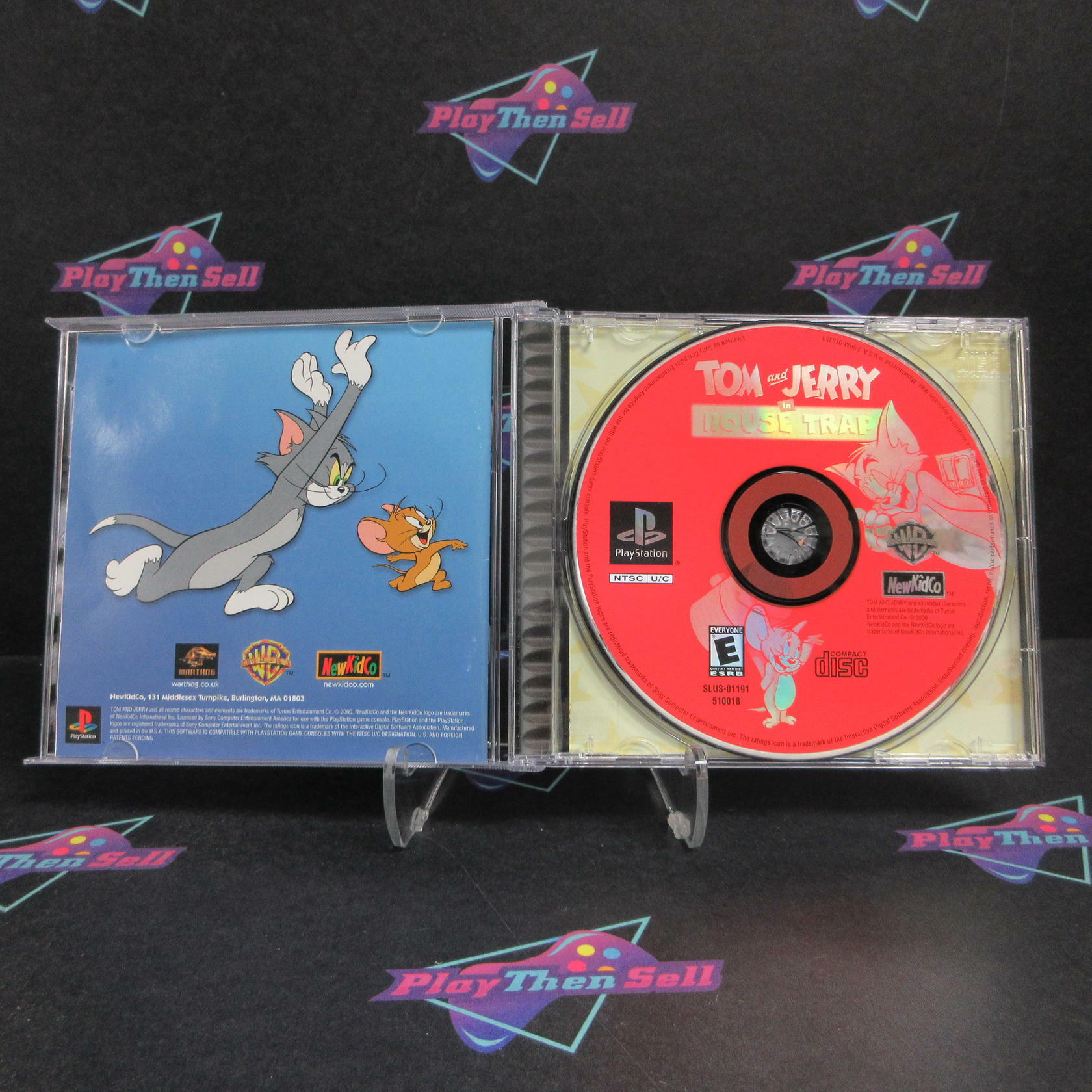 Tom And Jerry Mouse Trap PS1 PlayStation 1 + Reg Card Complete - Excellent