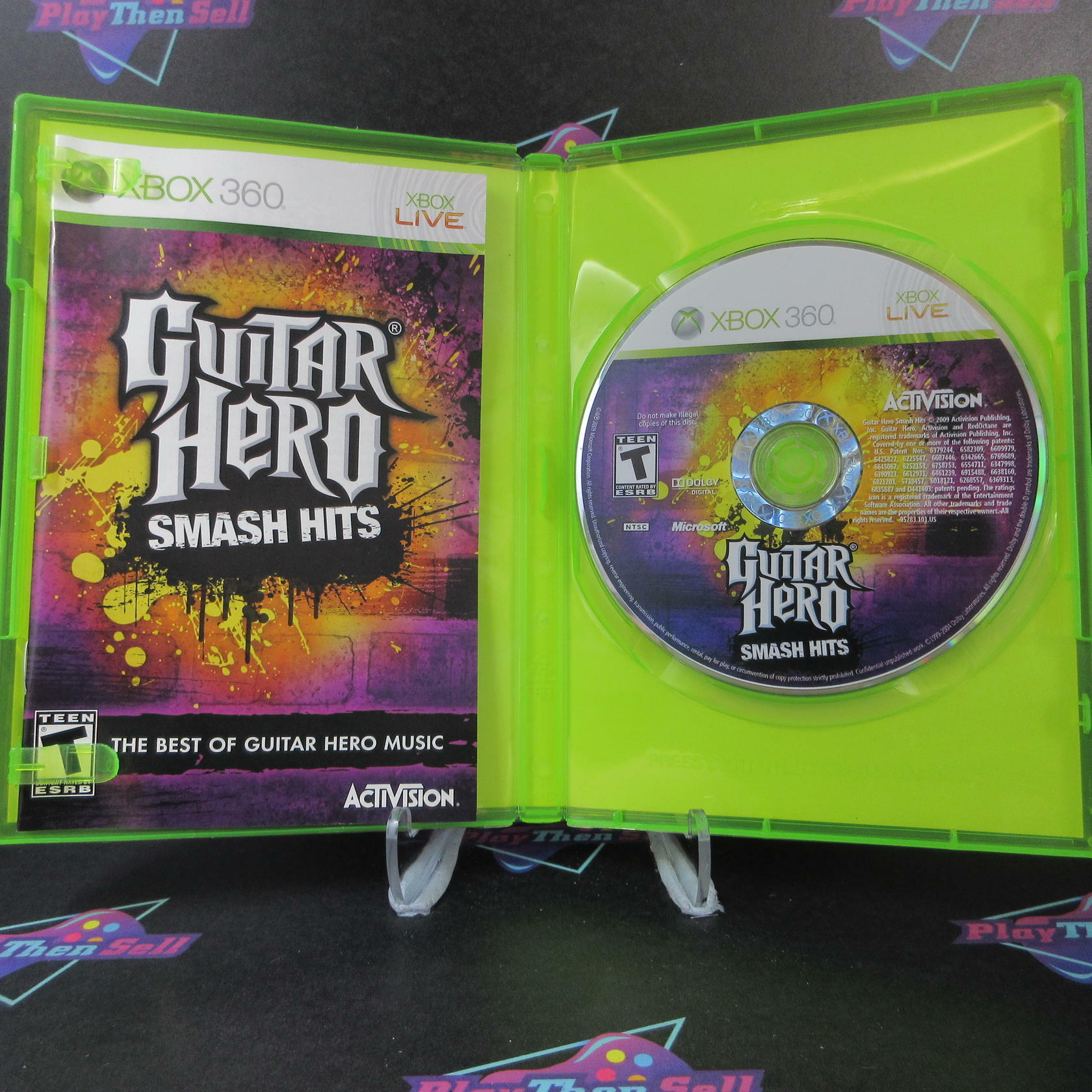 Guitar Hero Smash Hits Xbox 360 Complete - Excellent