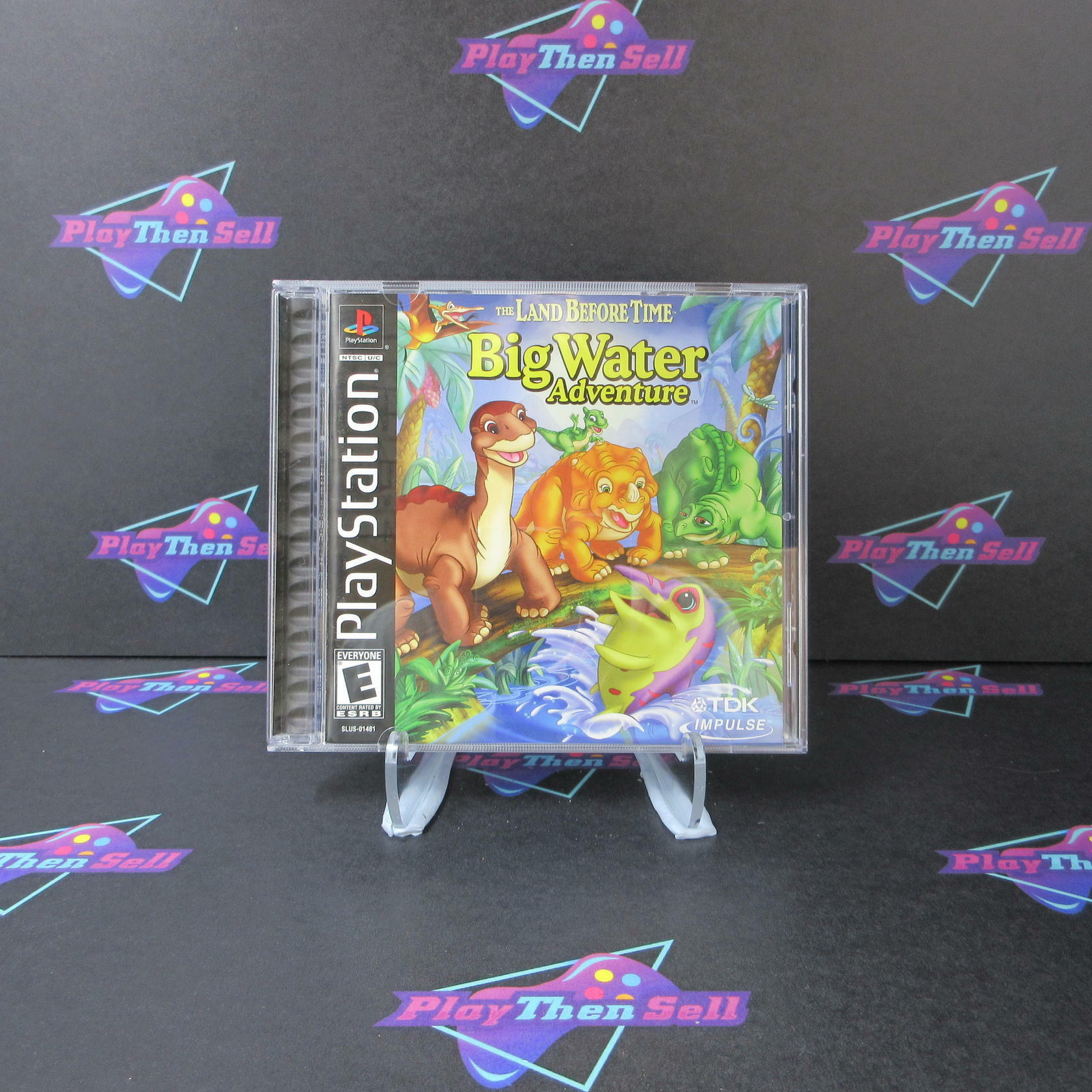 The Land Before Time Big Water Adventure PS1 PlayStation 1 Complete - Excellent
