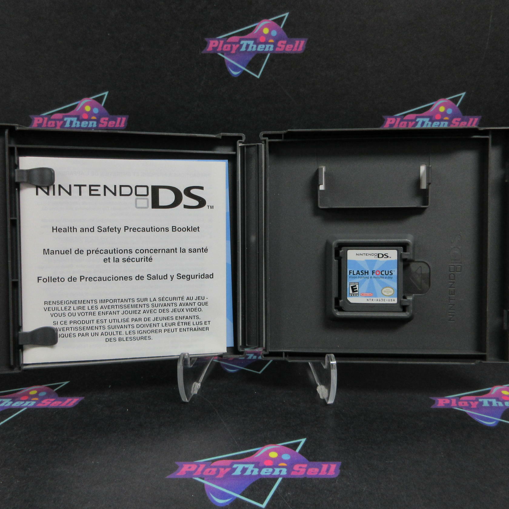 Flash Focus Vision Training in Minutes a Day Nintendo DS - Very Good