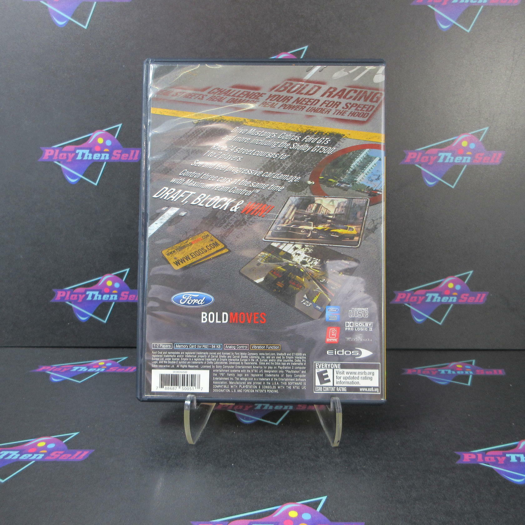 Ford Bold Moves Street Racing PS2 PlayStation 2 - Very Good