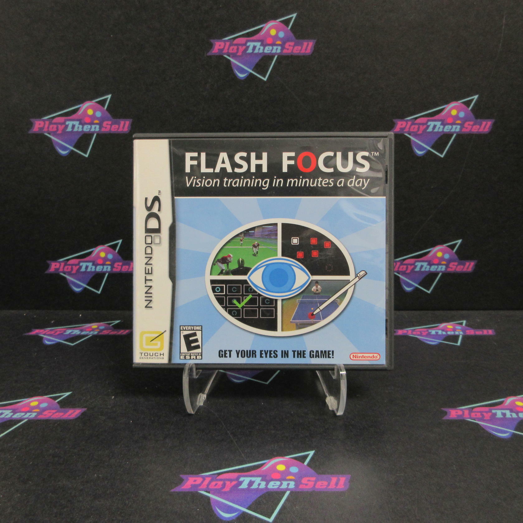 Flash Focus Vision Training in Minutes a Day Nintendo DS - Very Good