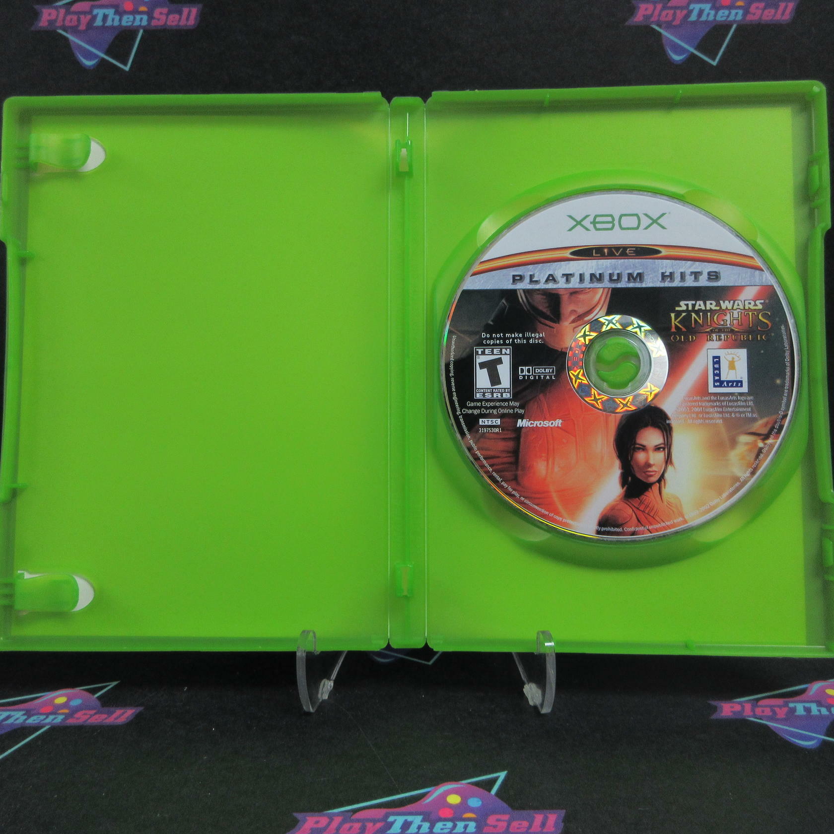 Star Wars Knights of the Old Republic Xbox PH + Reg Card - Very Good