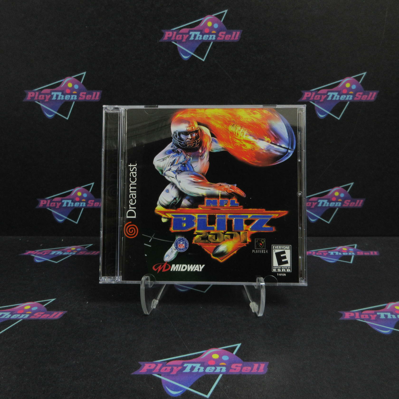 NFL Blitz 2001 Sega Dreamcast + Reg Card Complete - Excellent