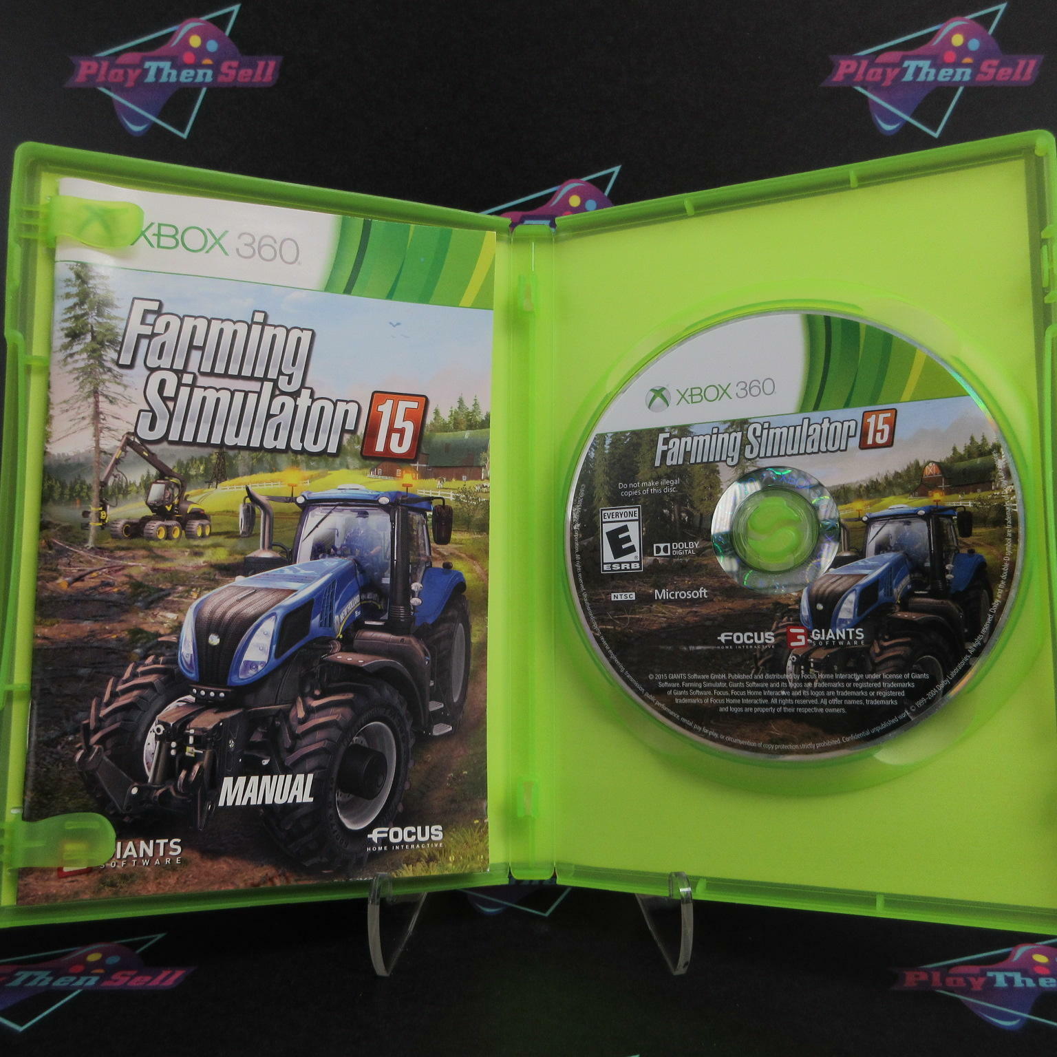 Farming Simulator 15 Xbox 360 Complete - Excellent