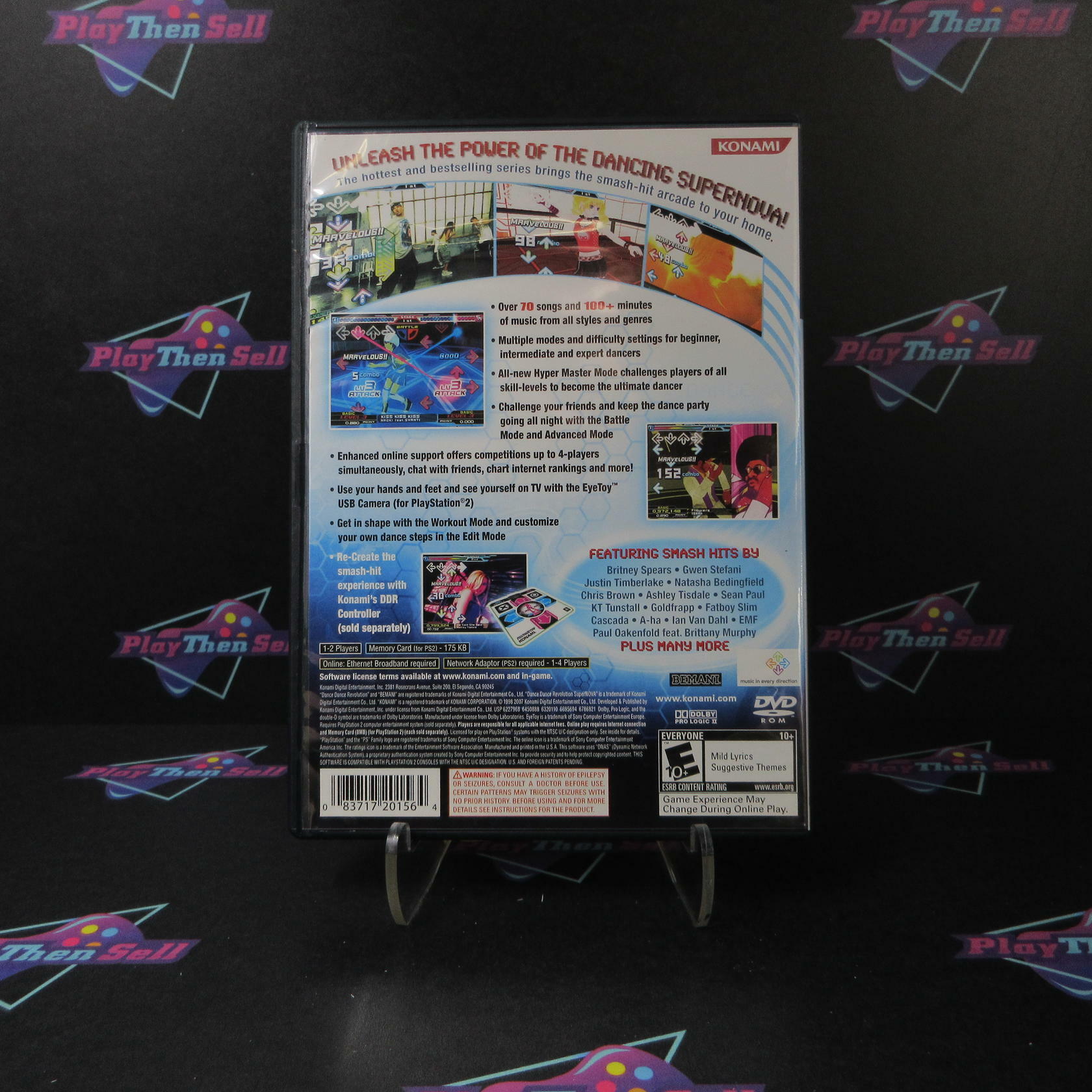 Dance Dance Revolution SuperNova 2 PS2 PlayStation 2 Complete - Excellent