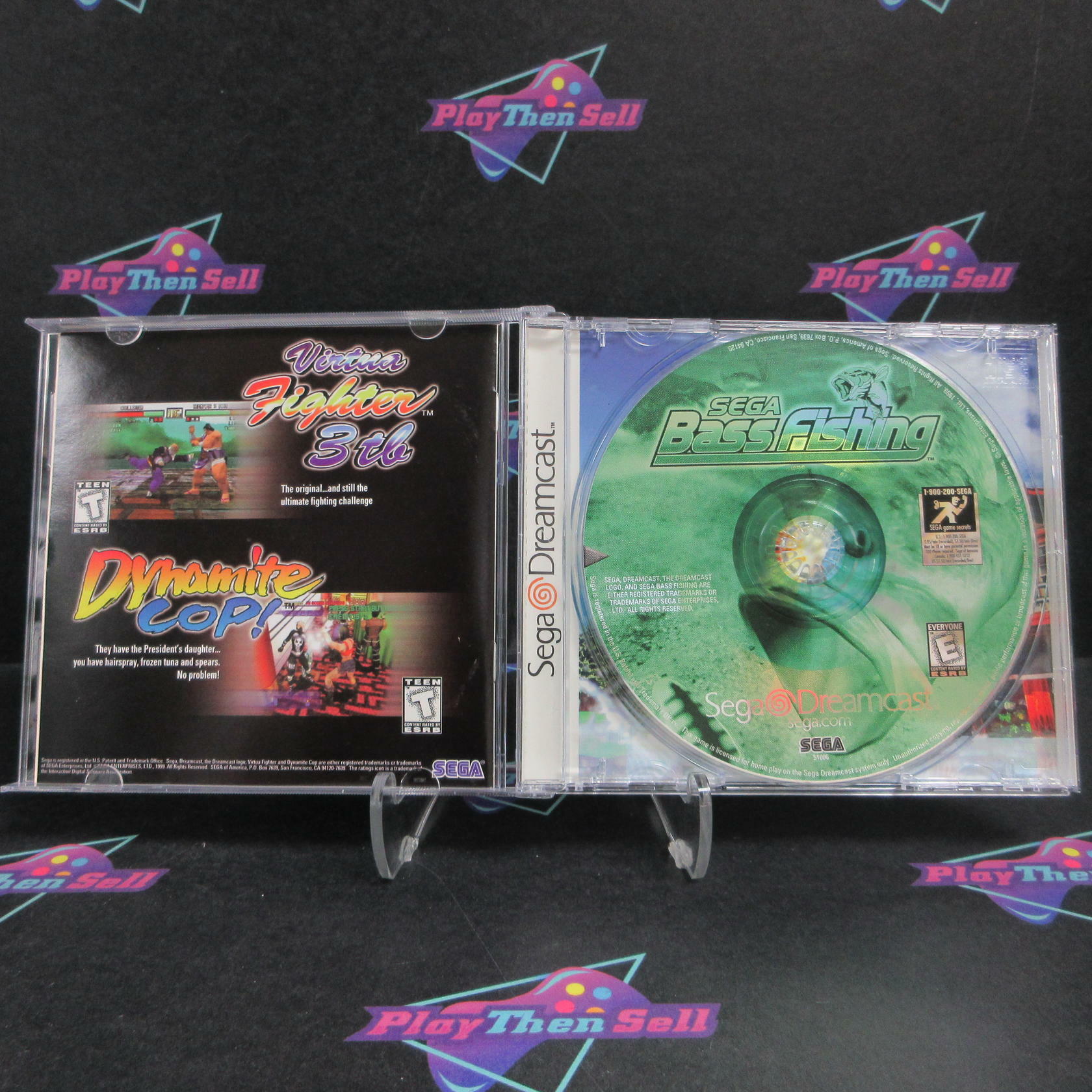 Sega Bass Fishing Sega Dreamcast Complete - Excellent
