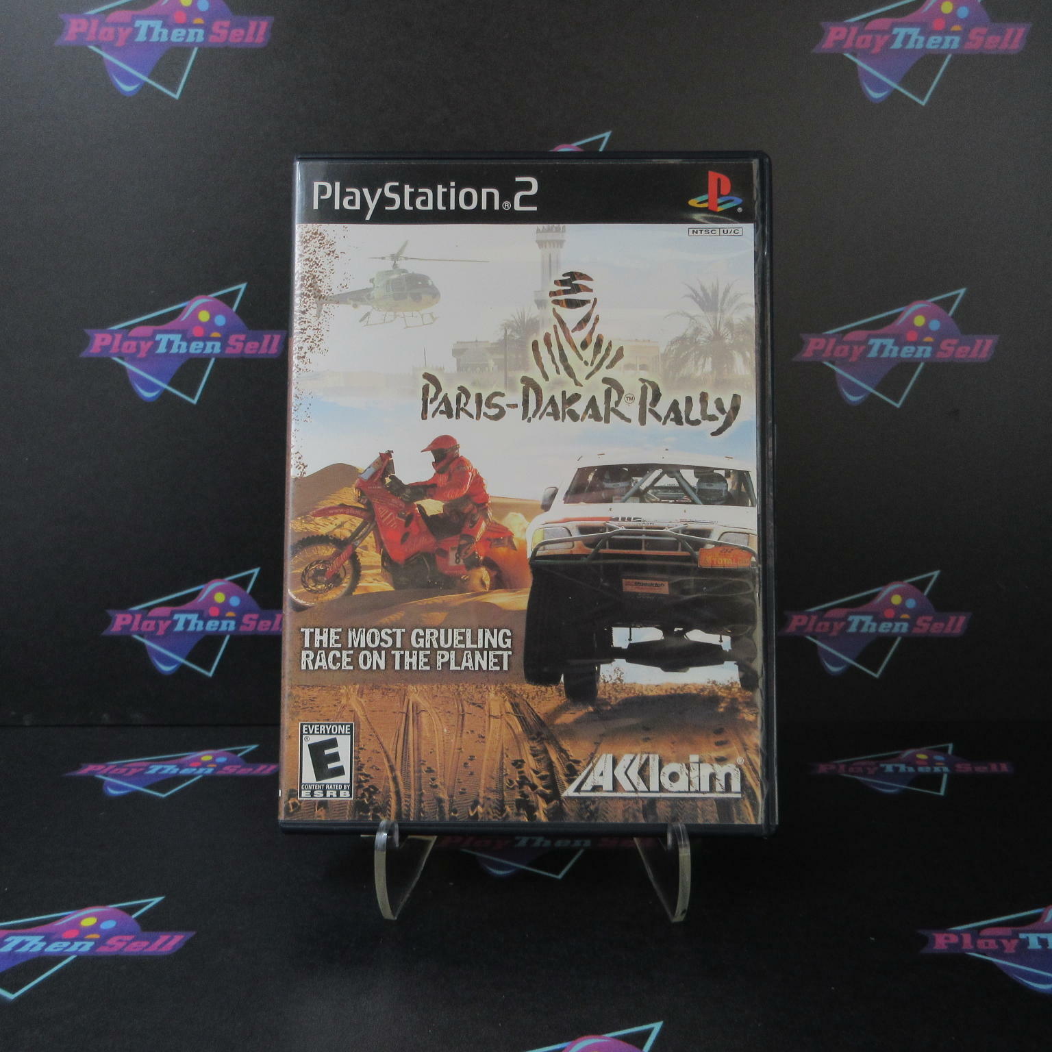 Paris Dakar Rally PS2 PlayStation 2 + Reg Card Complete - Excellent