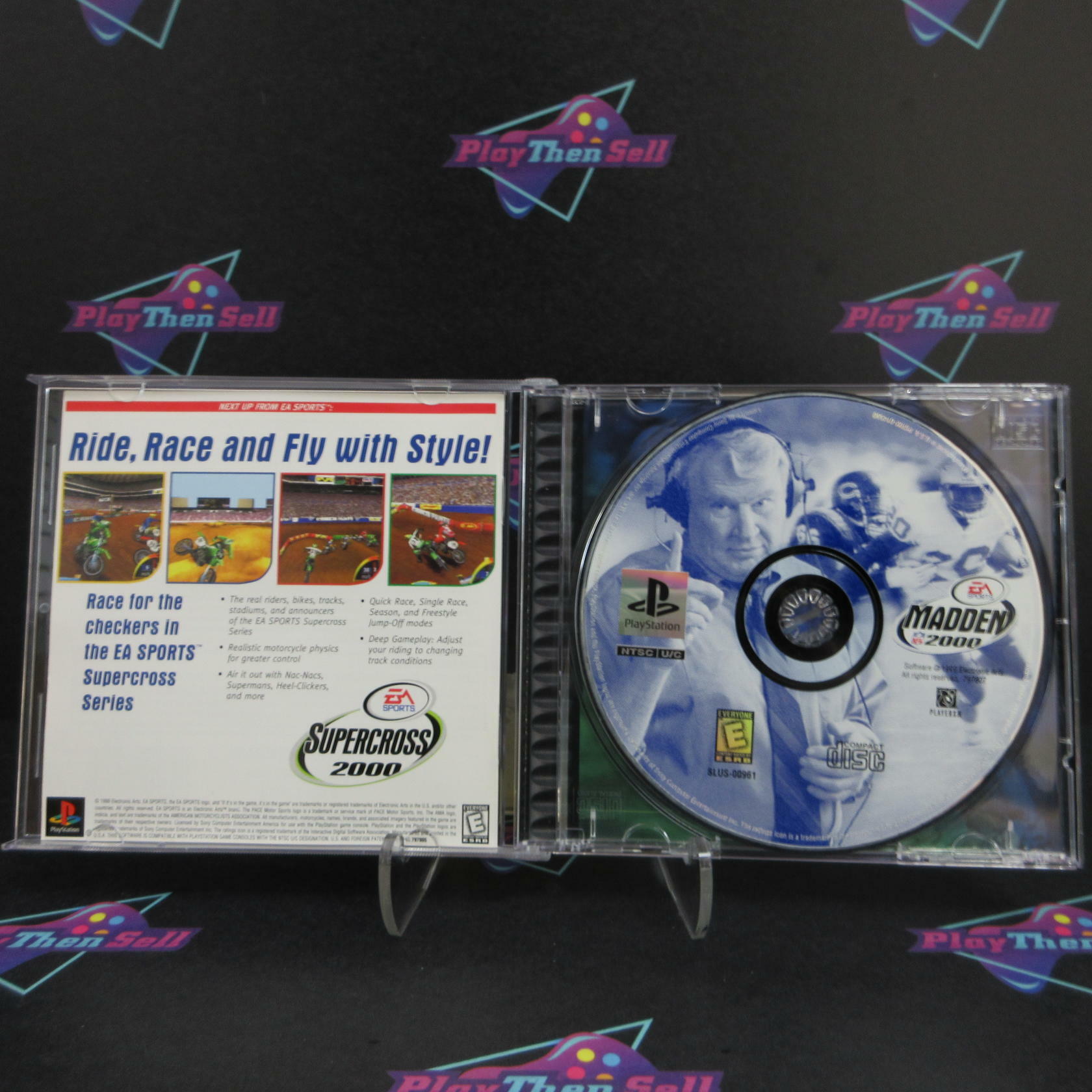 Madden NFL 2000 PS1 PlayStation 1 + Reg Card Complete - Excellent