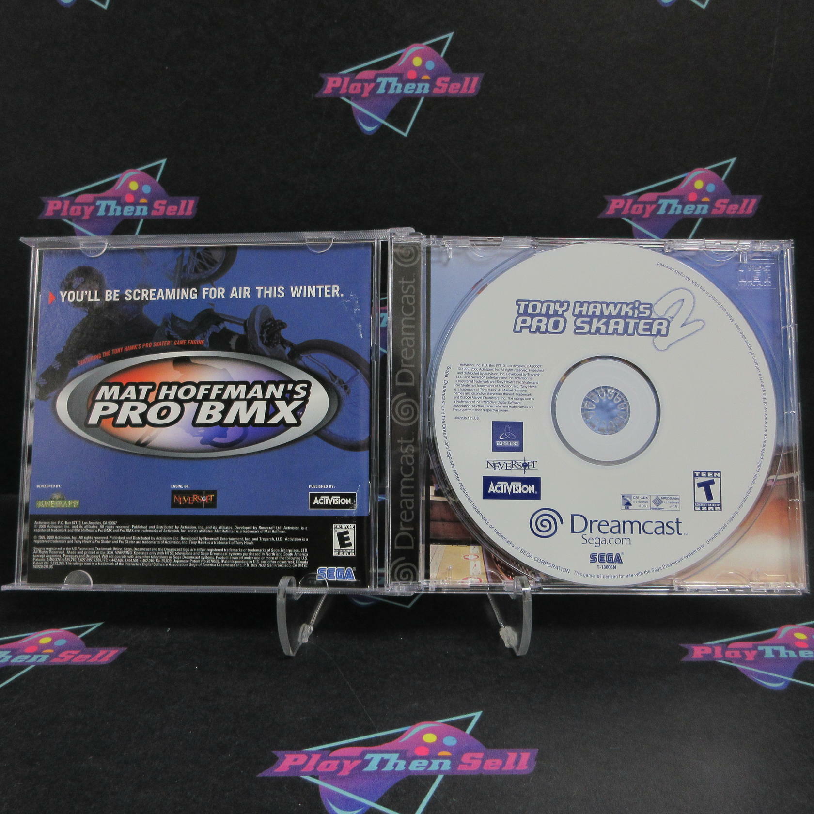 Tony Hawk's Pro Skater 2 Sega Dreamcast + Reg Card Complete - Excellent