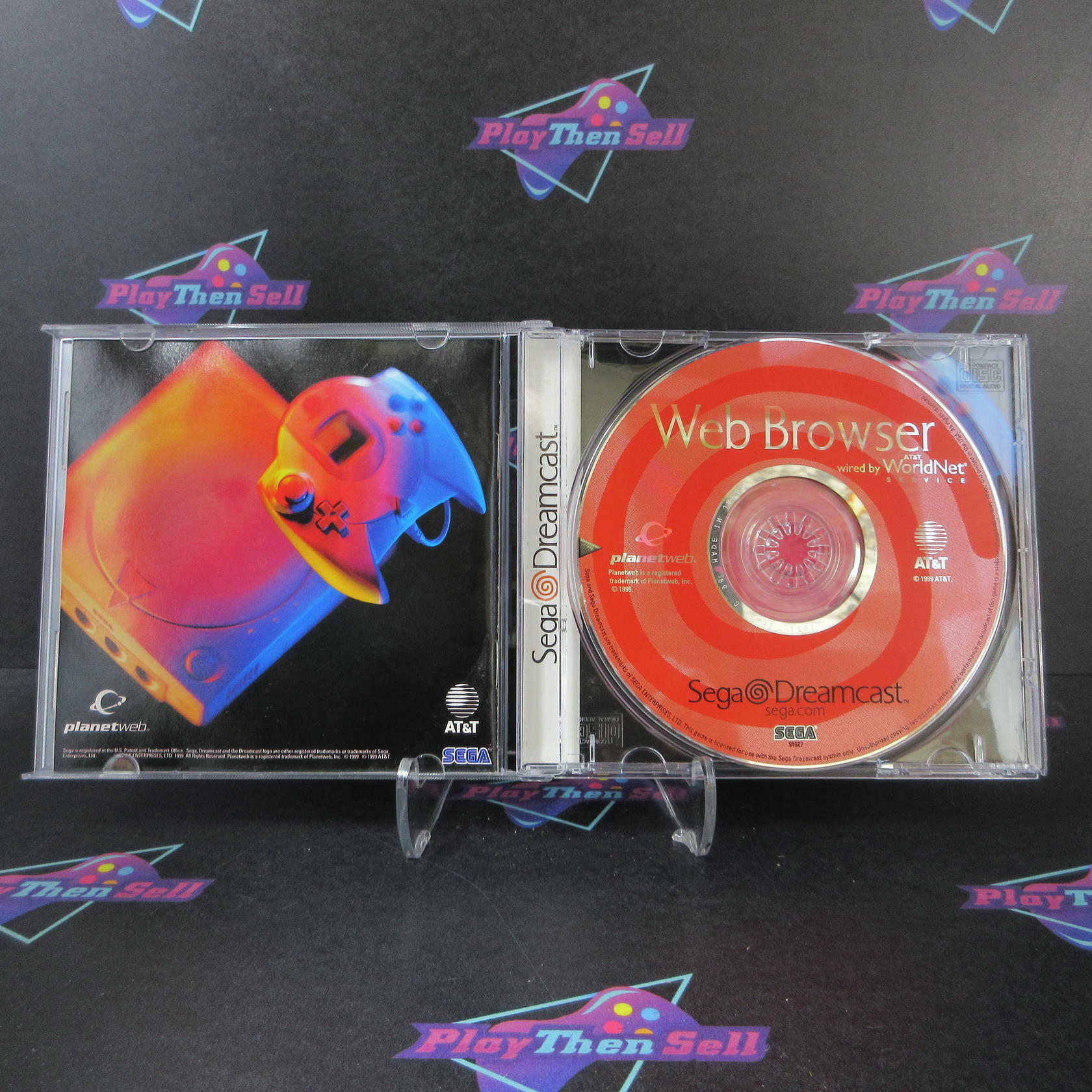 Web Browser Sega Dreamcast Complete - Excellent